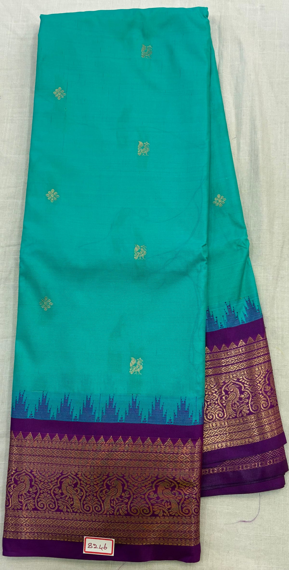 Semi Gadwal silk Sarees