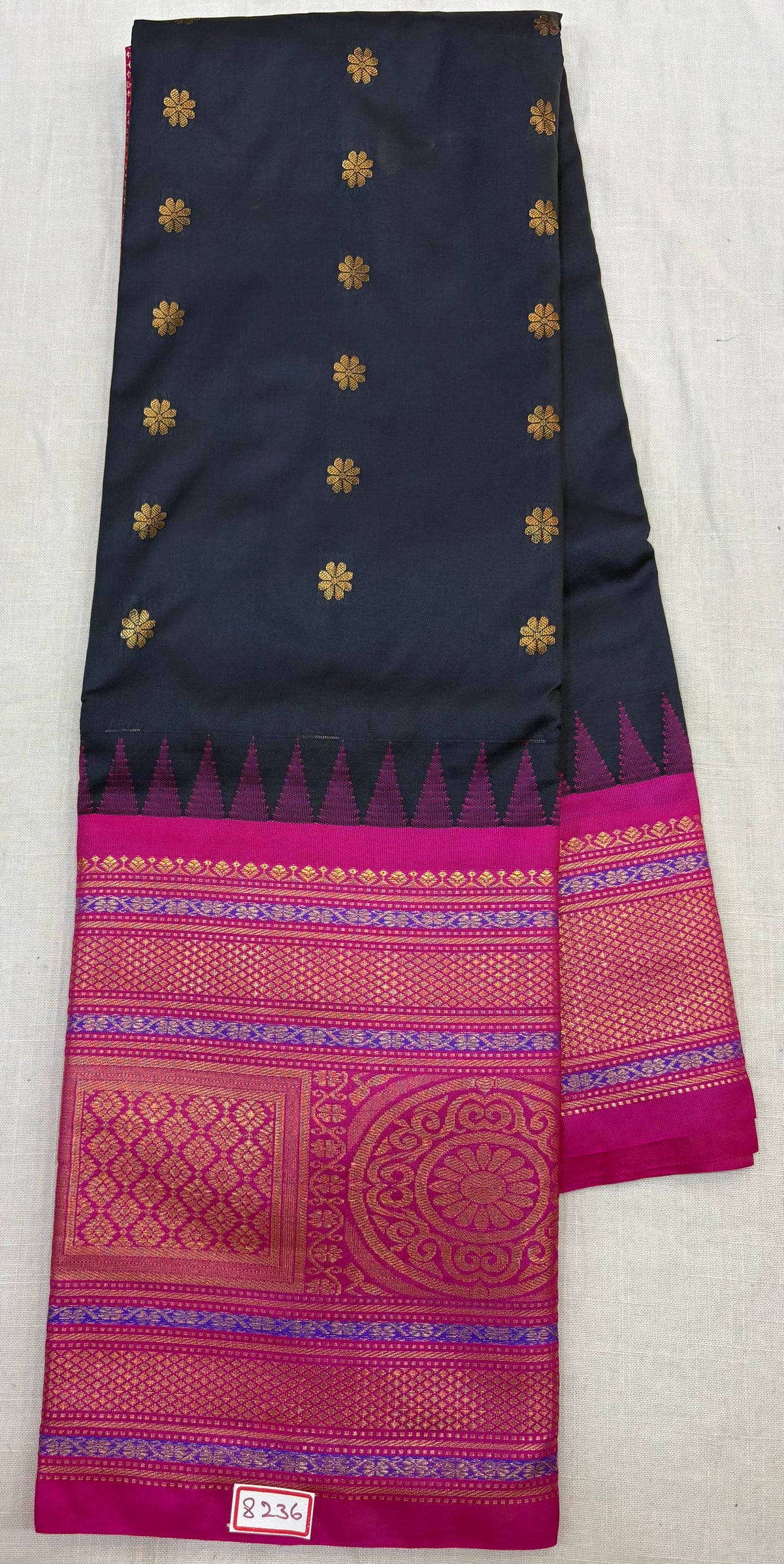 Semi Gadwal Sarees