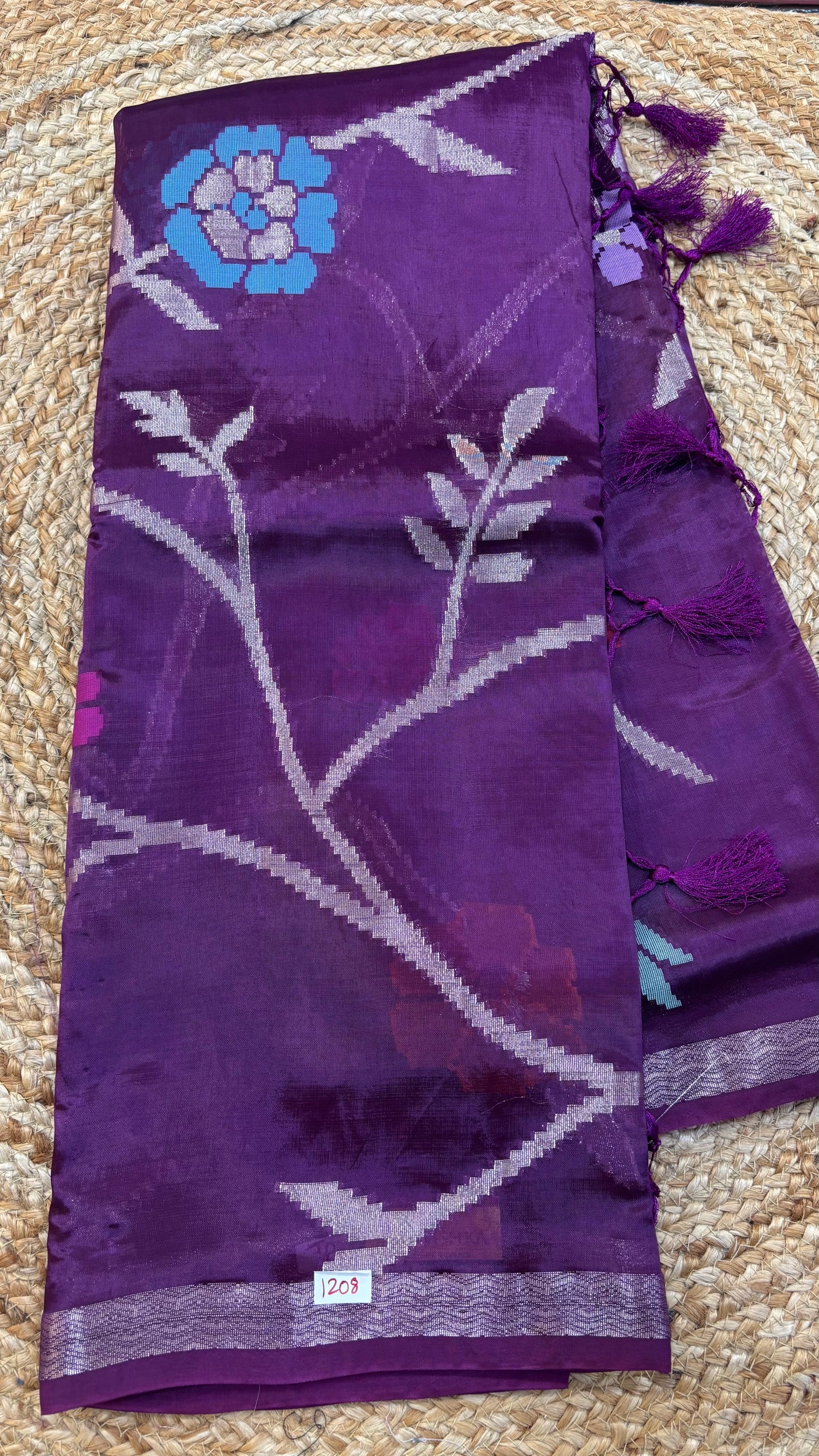 Paper Silk Jamdani sarees