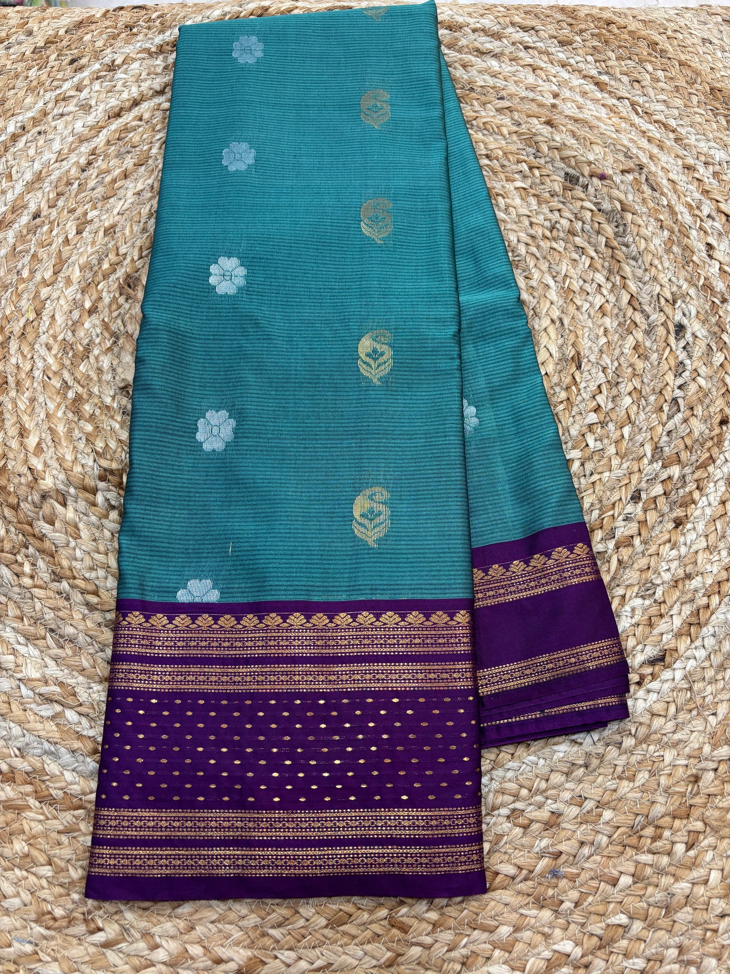 Semi Gadwal Gadwal Sico Vintage saree