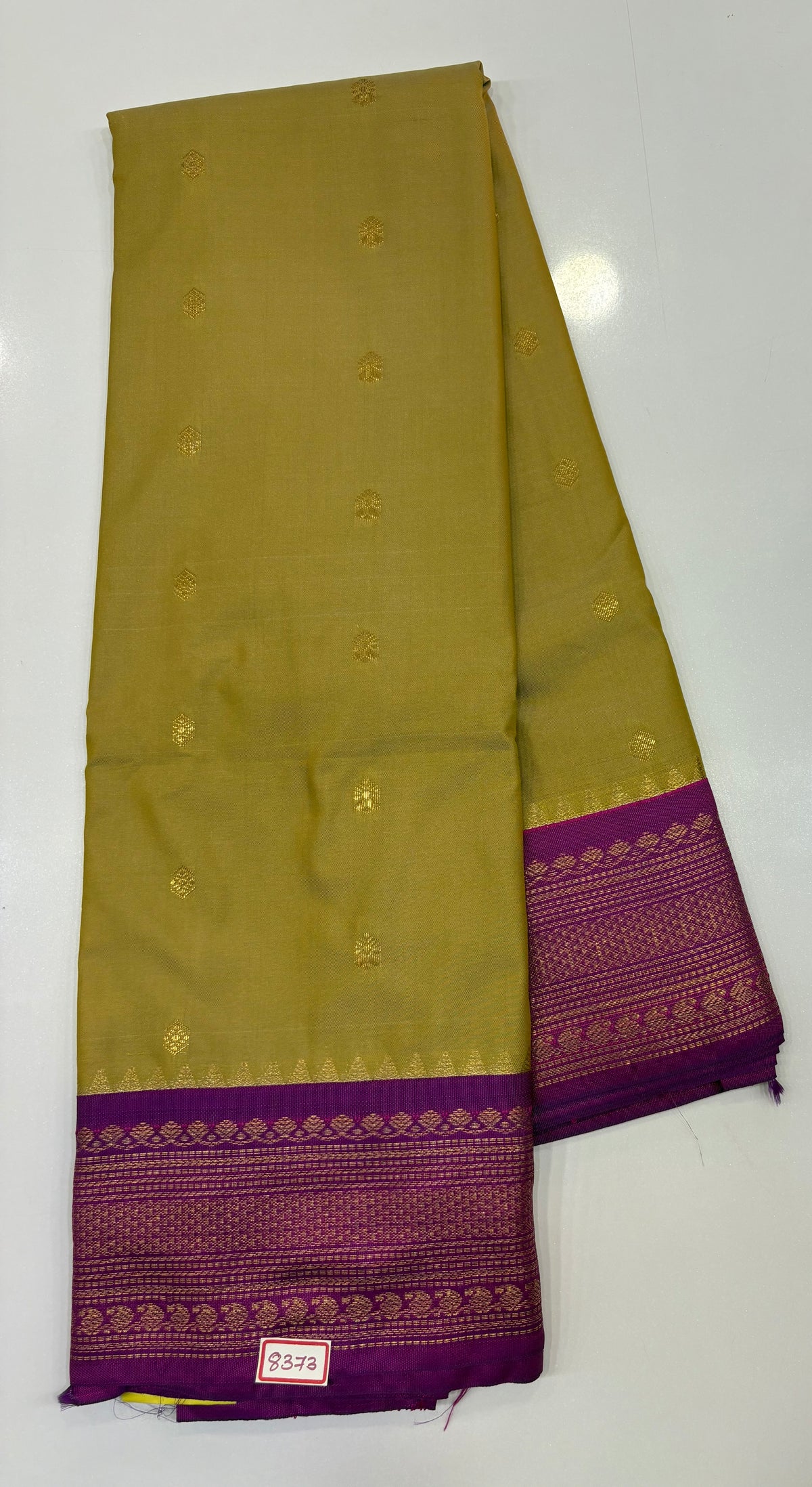Semi Gadwal Silk Small border