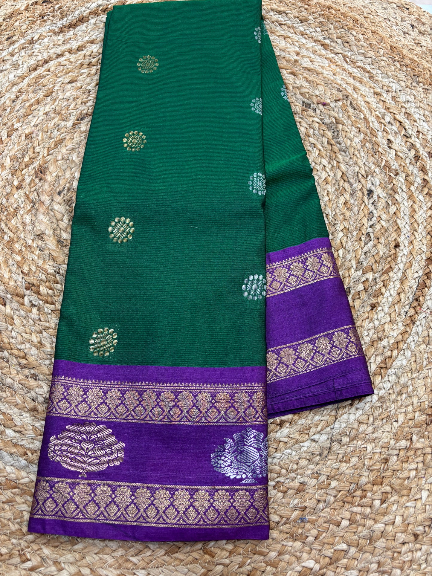 Semi Gadwal Gadwal Sico Vintage saree