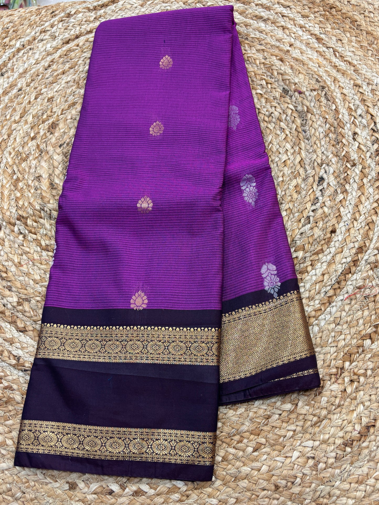 Semi Gadwal Gadwal Sico Vintage saree