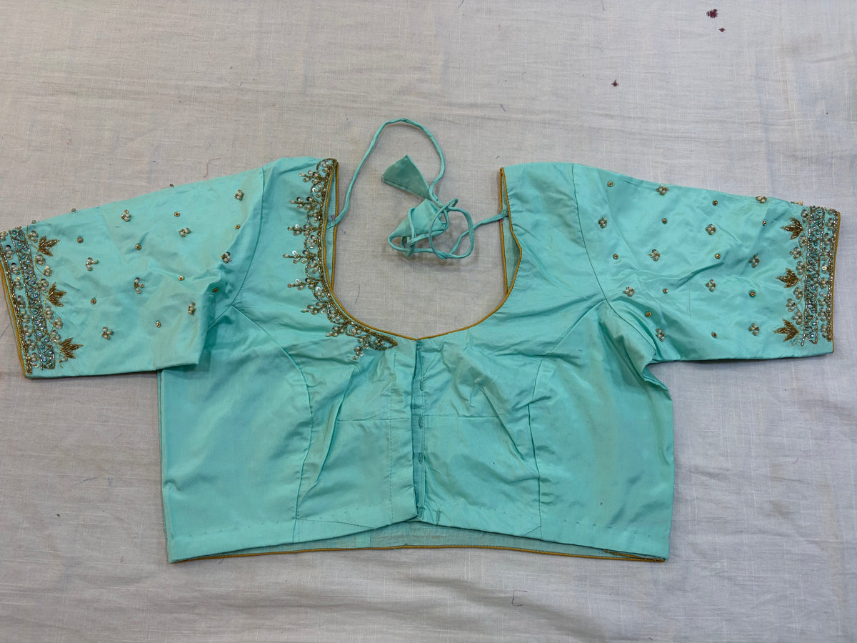 Readymade Maggam work blouse - Fully Stitched