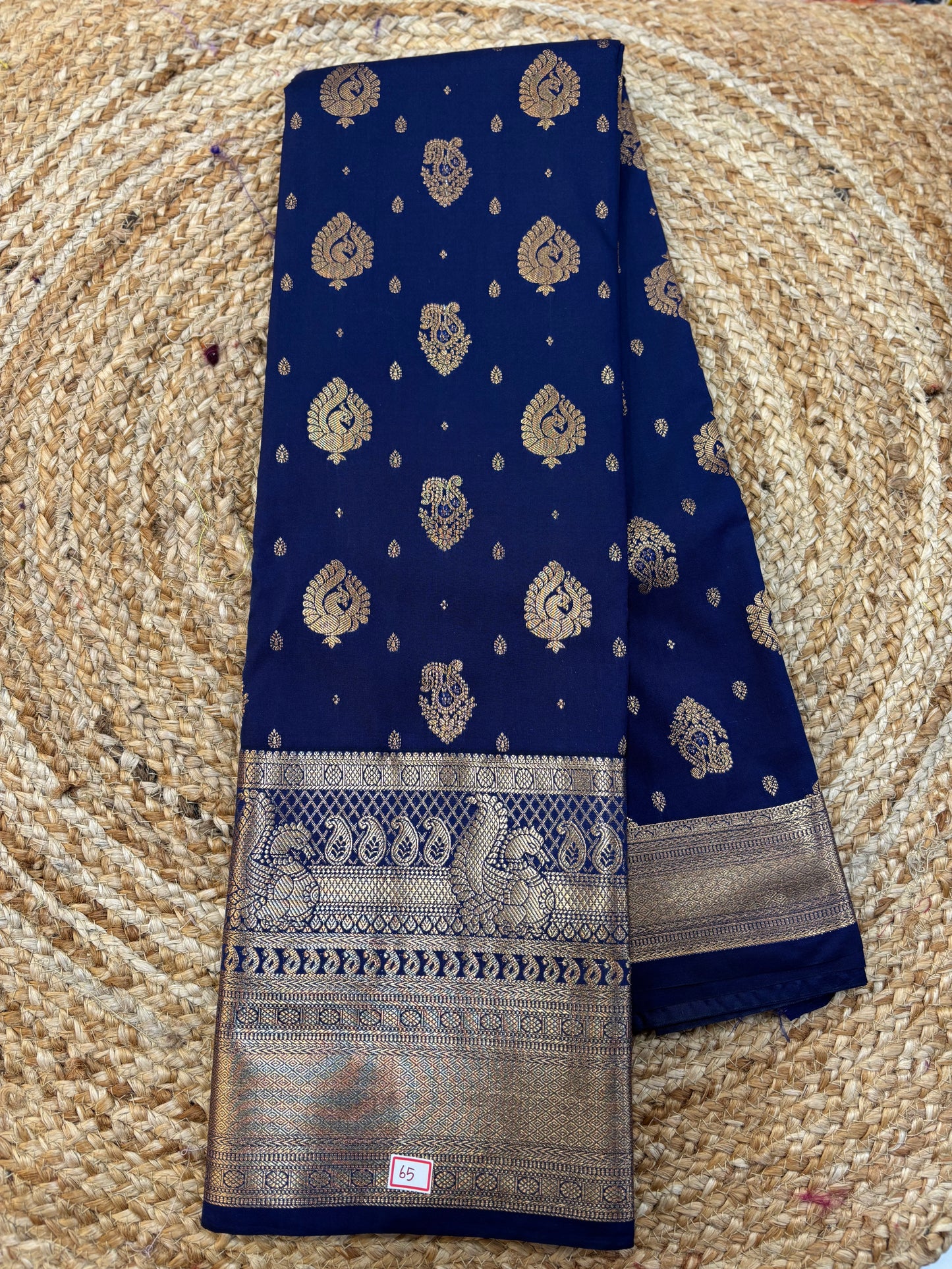 Semi Kanchi Butta Sarees