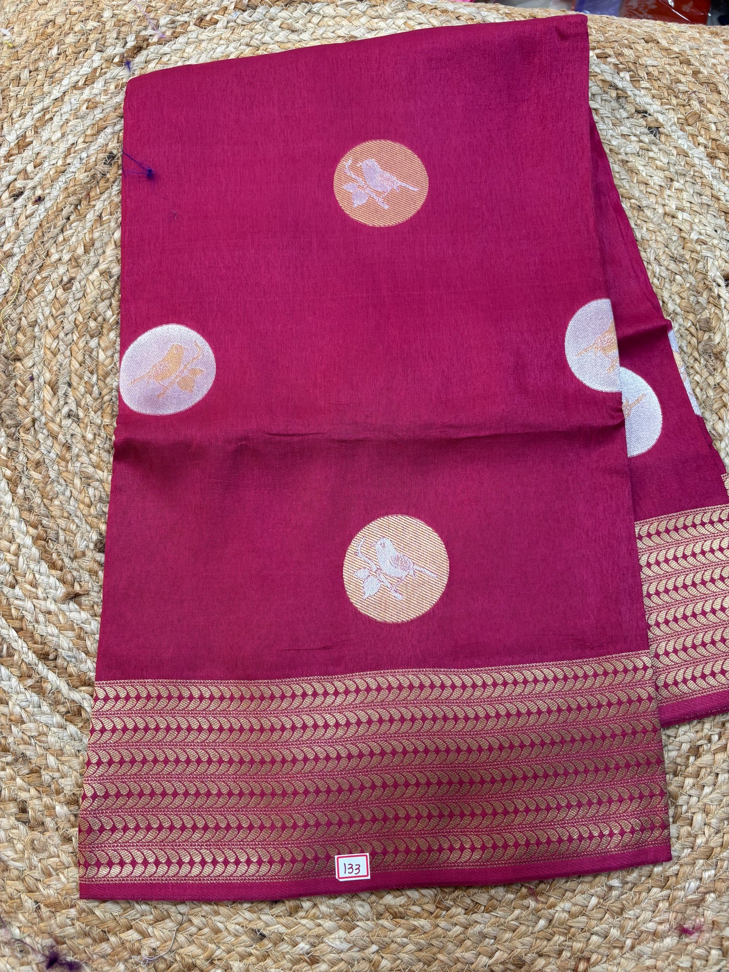 Russian Crepe saree
