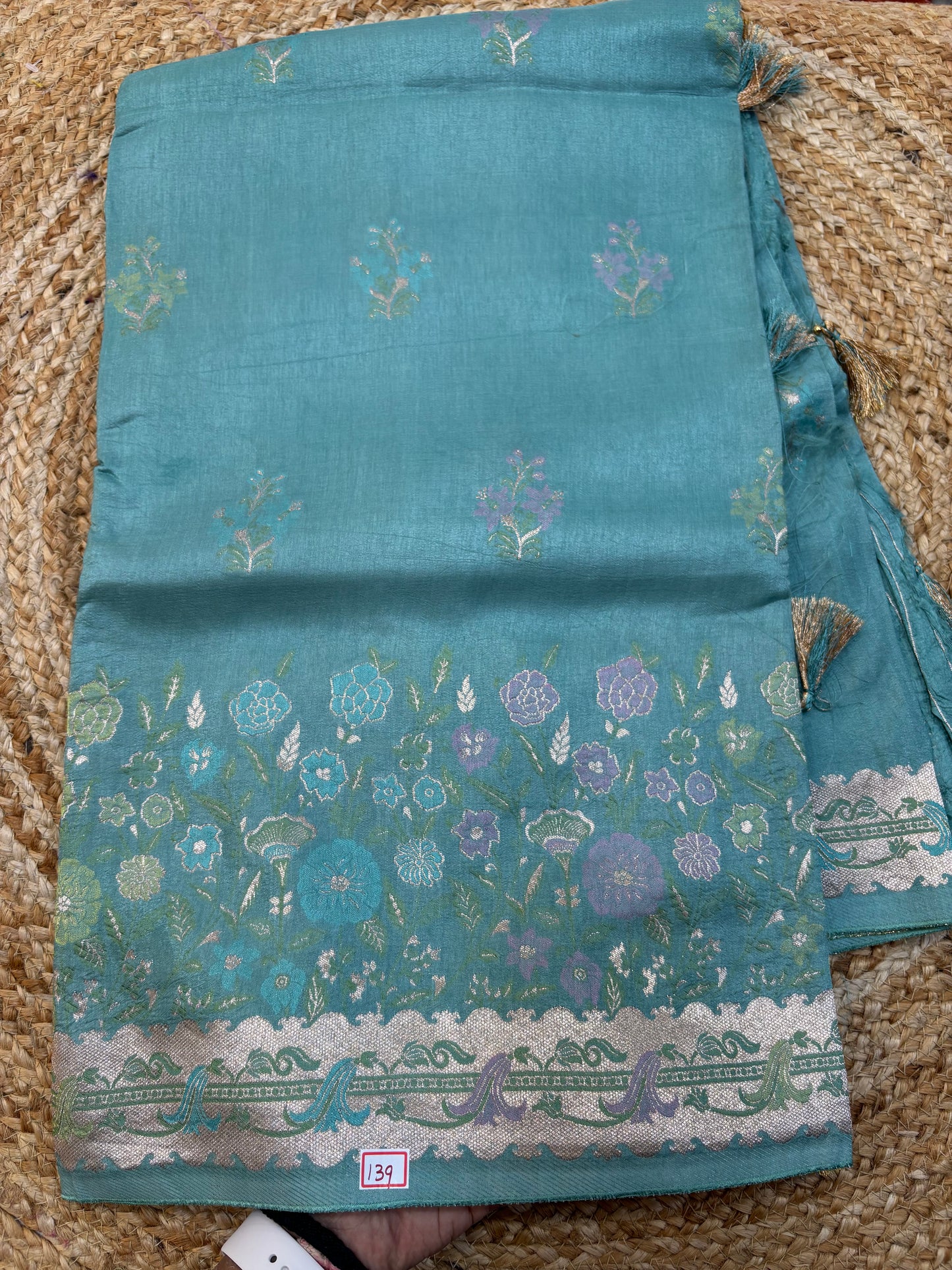 Russian Crepe saree