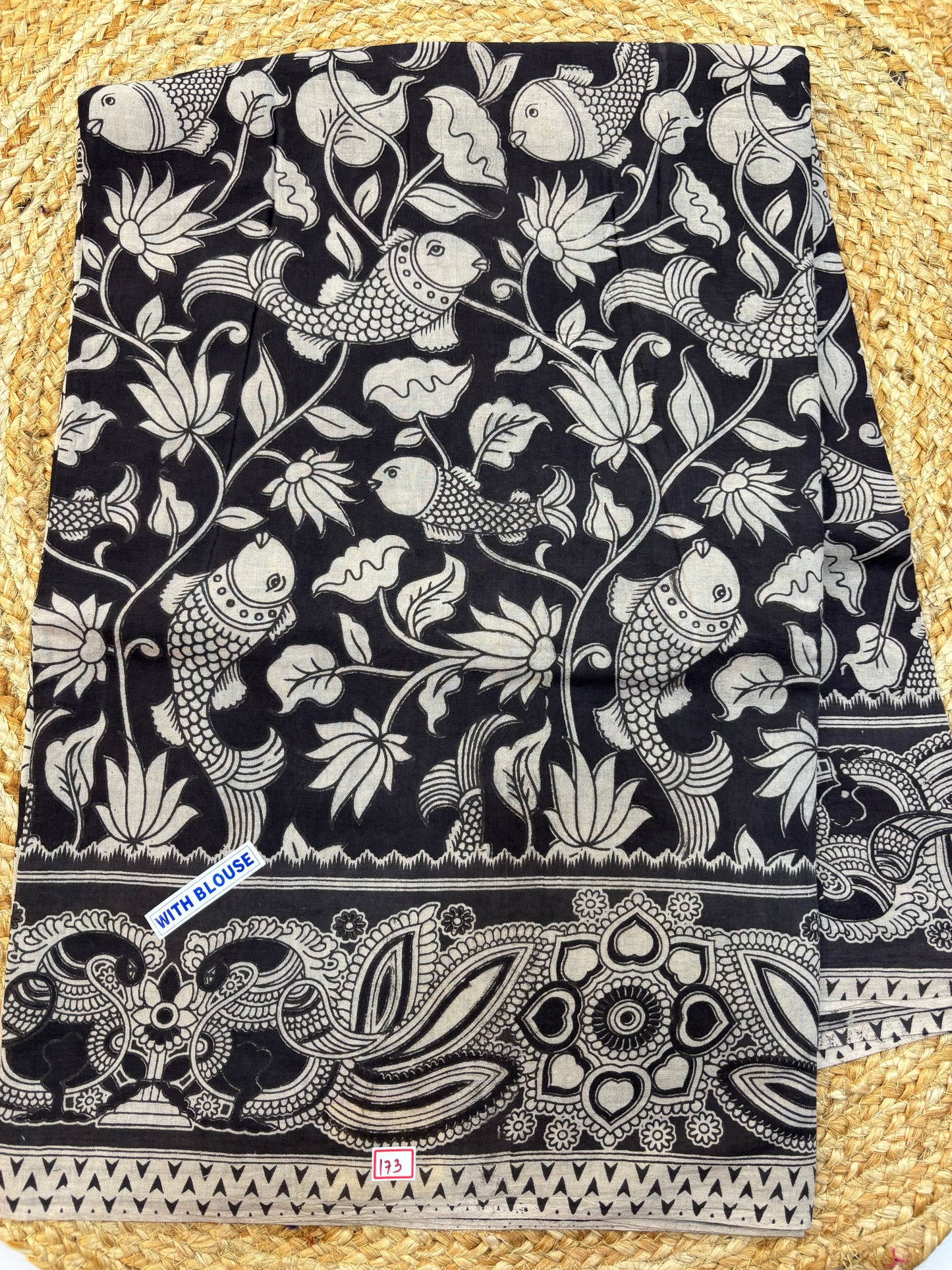 Kalamkari Cotton Saree