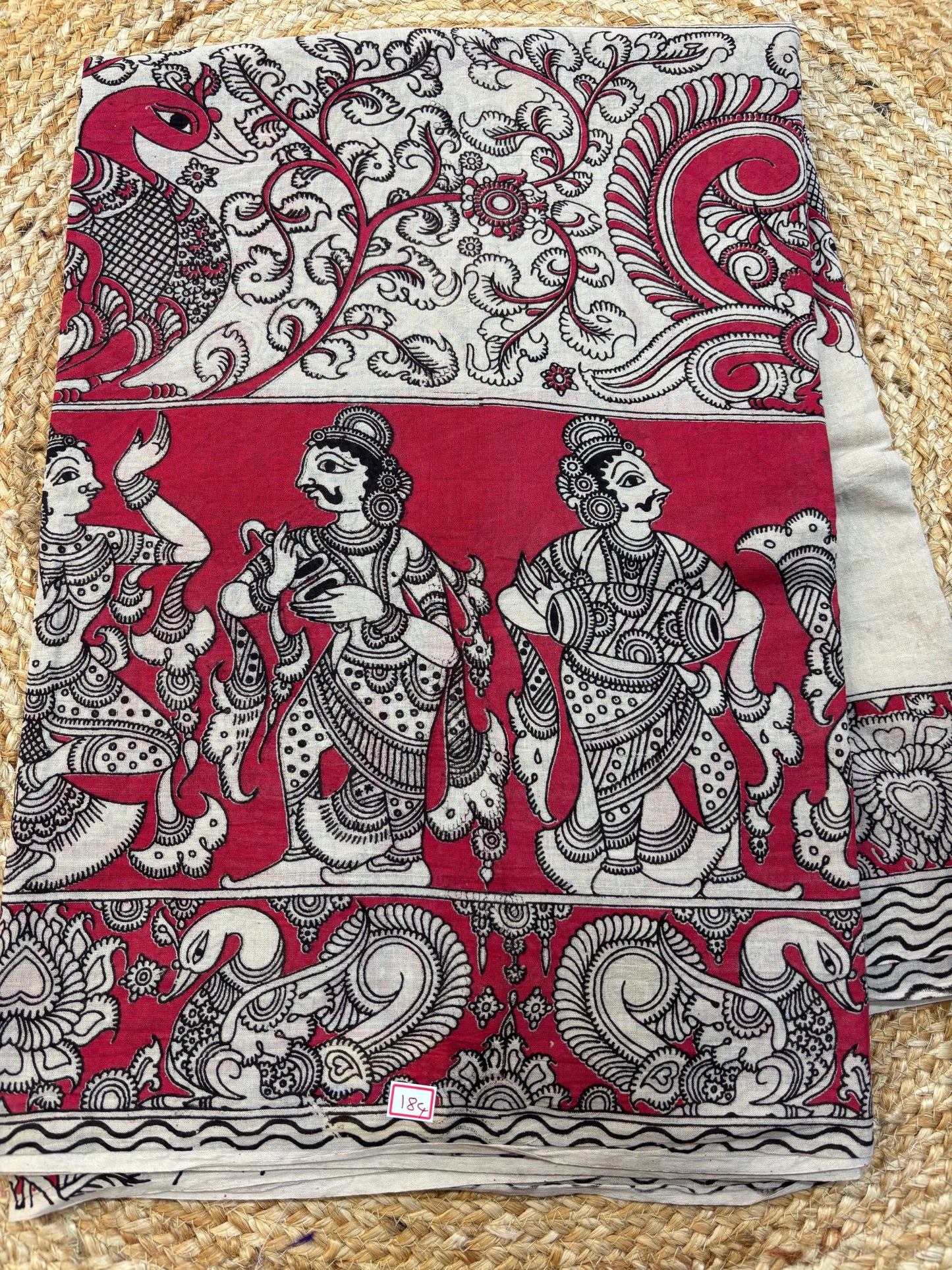 Kalamkari Cotton Saree B46