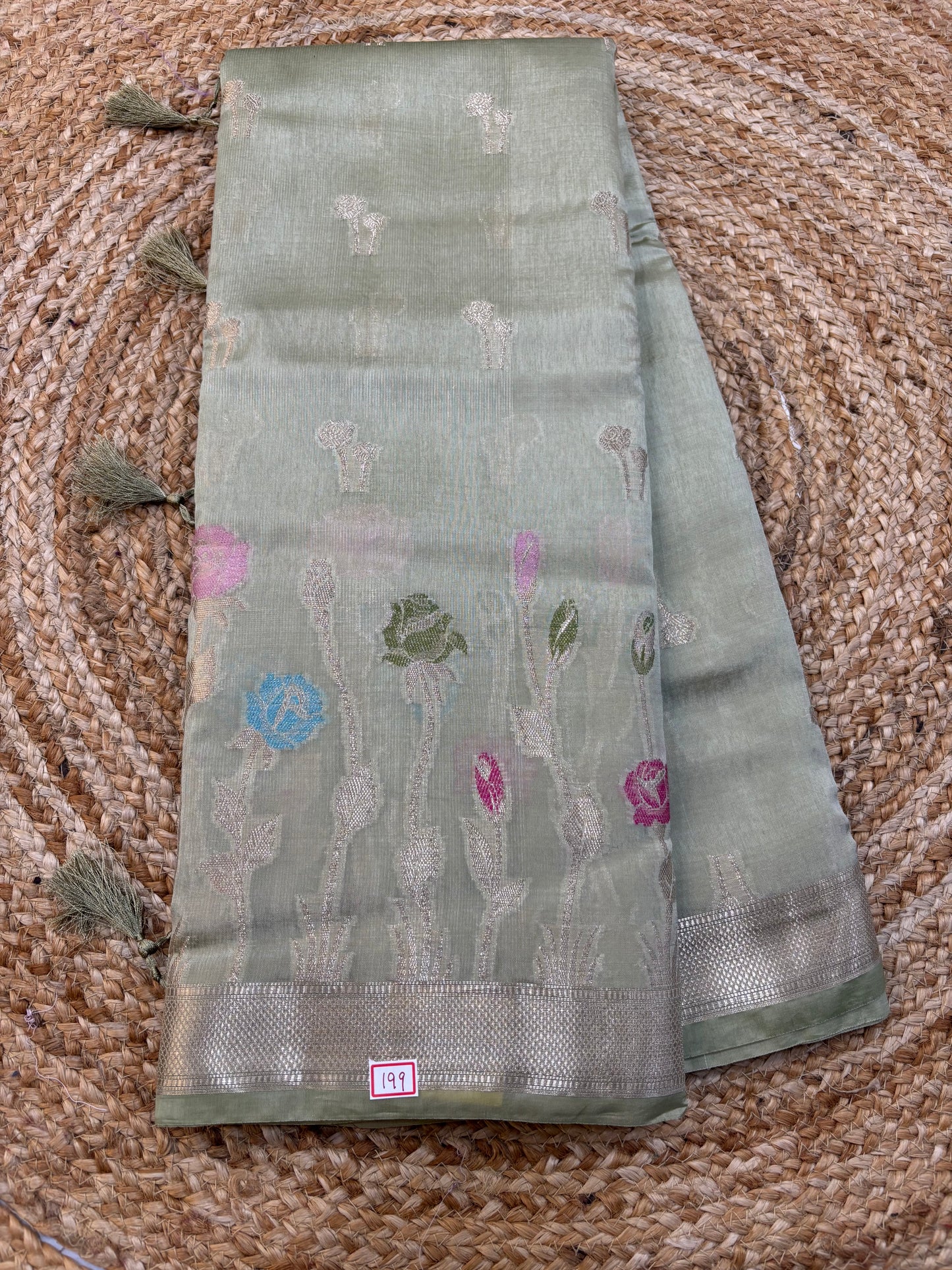 Green Mango Saree