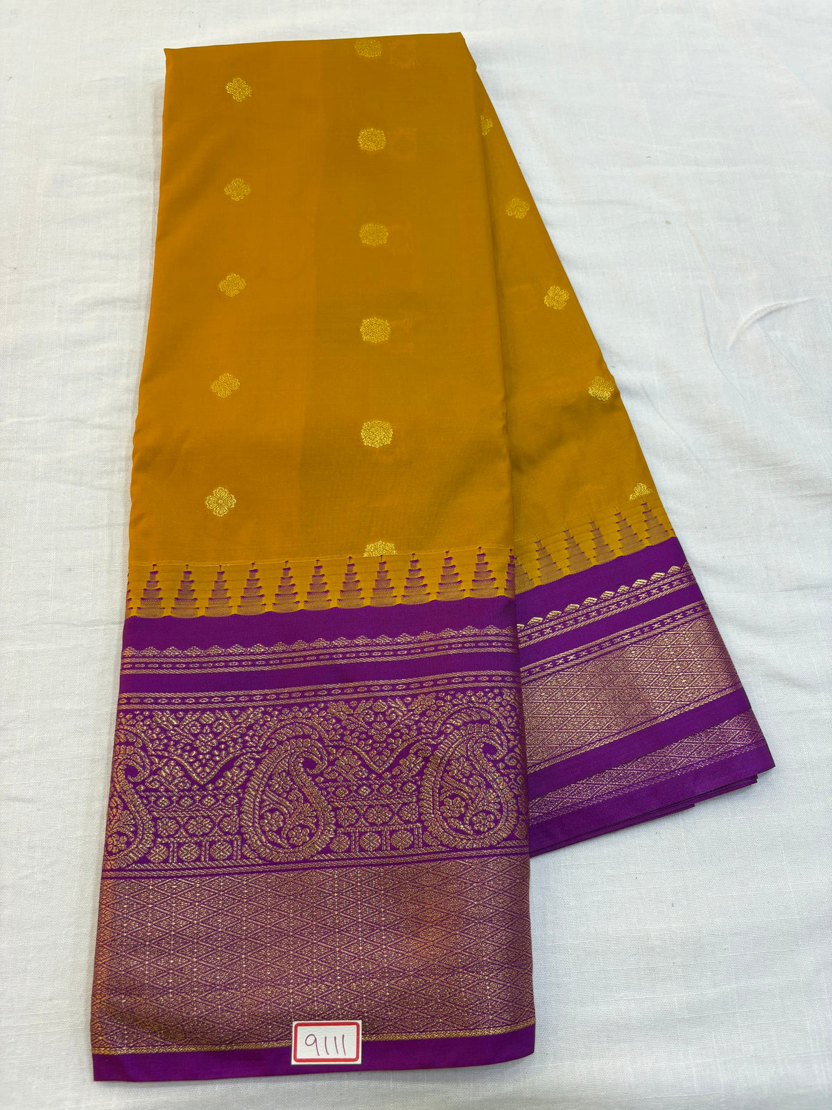 Semi Gadwal Silk Saree