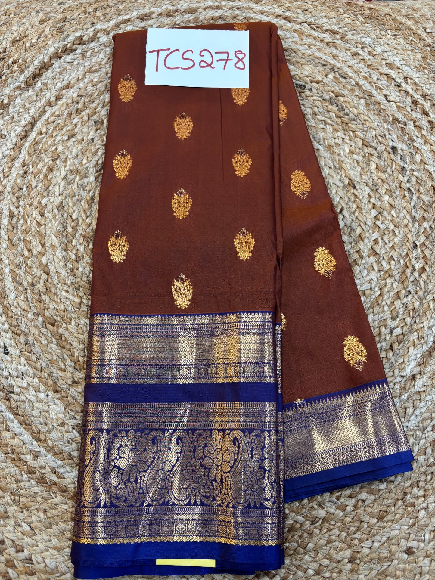 Semi Kanchi Butta Sarees