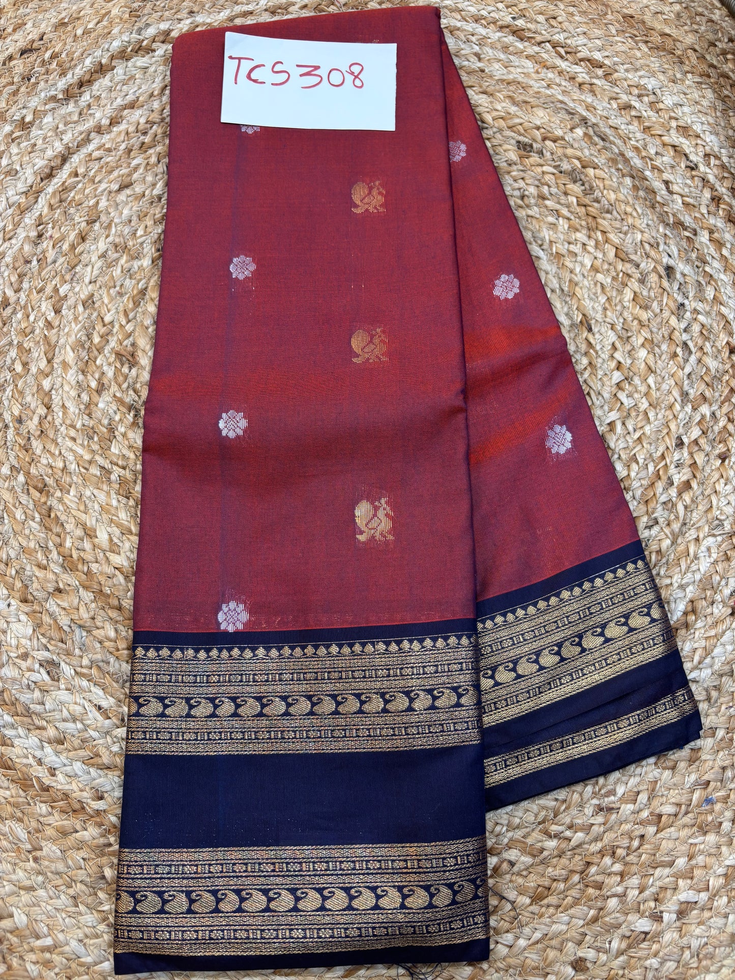 Semi Gadwal Gadwal Sico Vintage saree