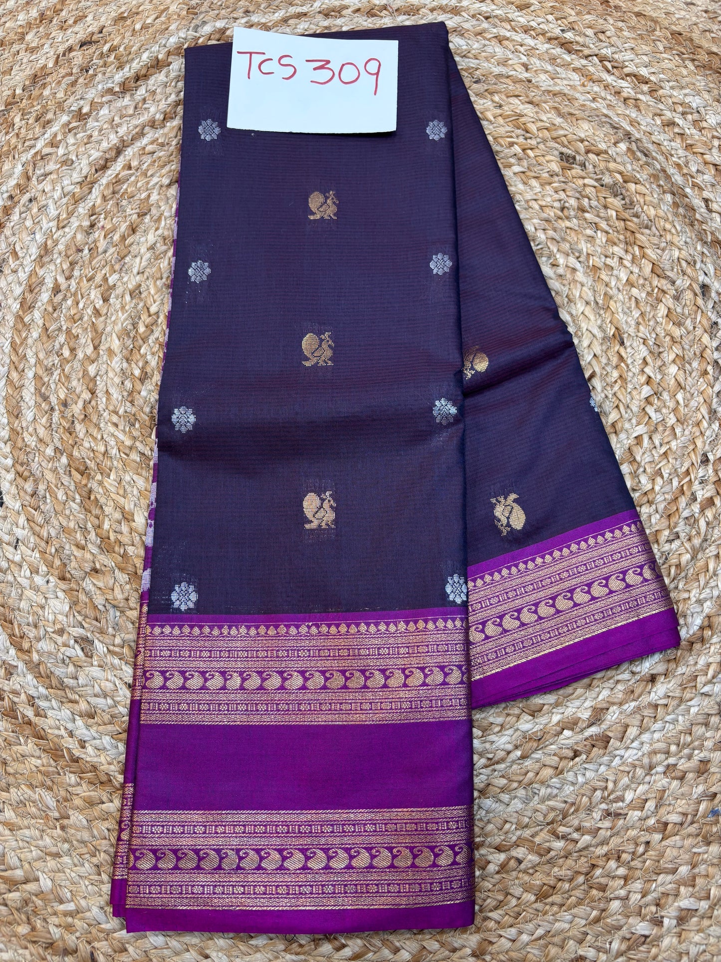Semi Gadwal Gadwal Sico Vintage saree