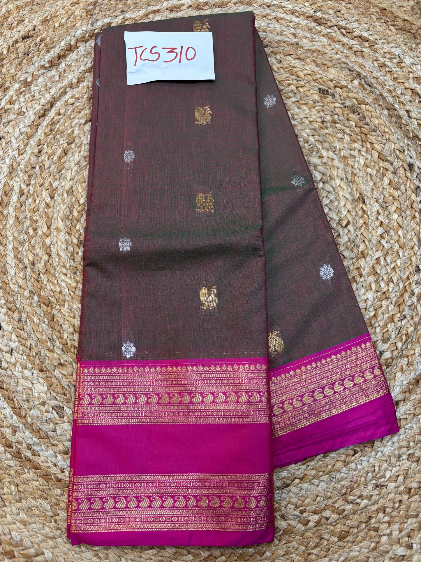 Semi Gadwal Gadwal Sico Vintage saree