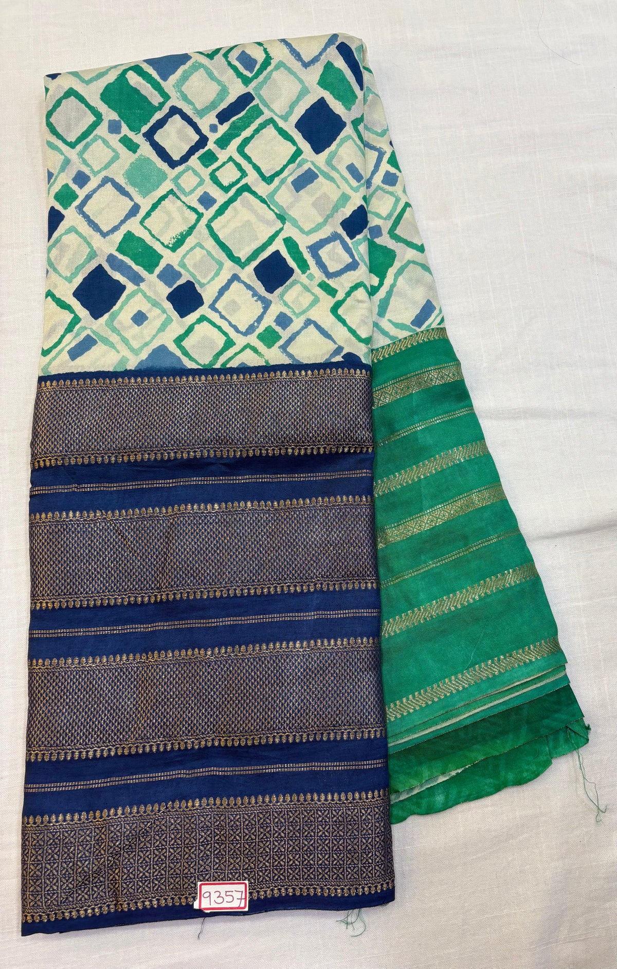 Mysore Crepe Digital Printed Saree