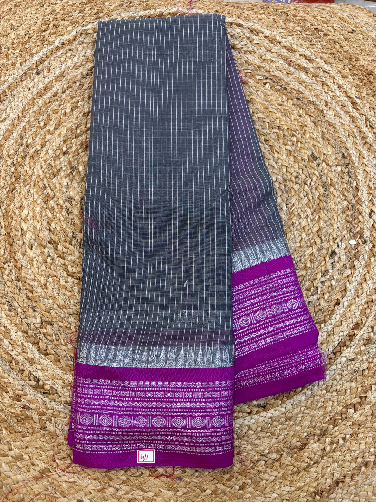 Gadwal Cotton Saree -B6