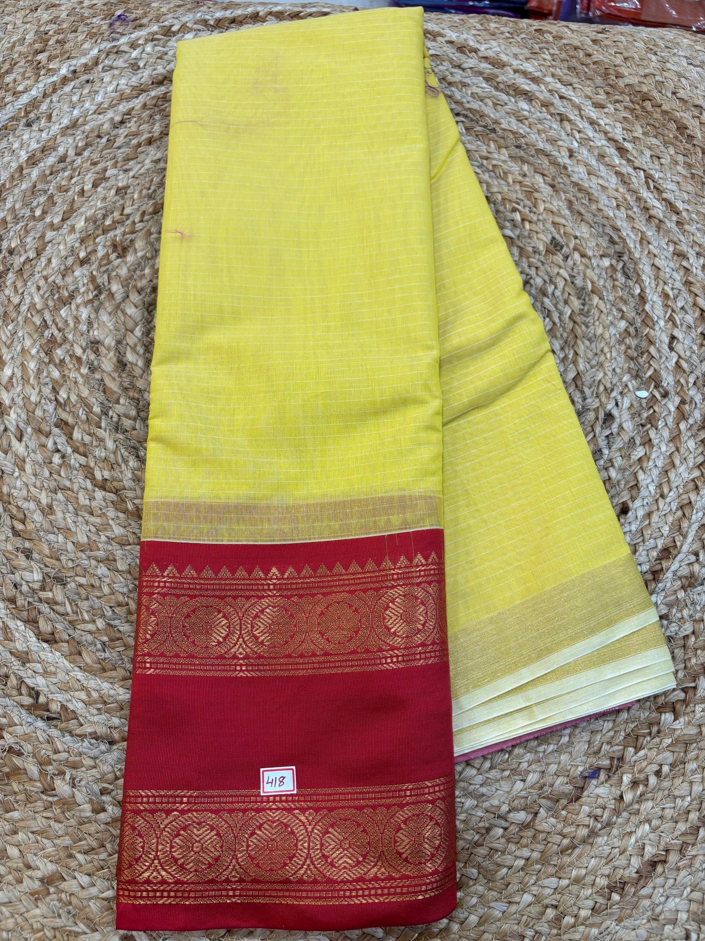Gadwal Cotton Saree