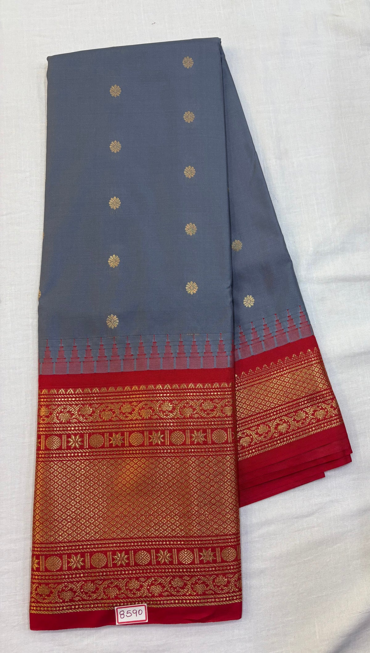 Semi Gadwal Silk Sarees Big Border