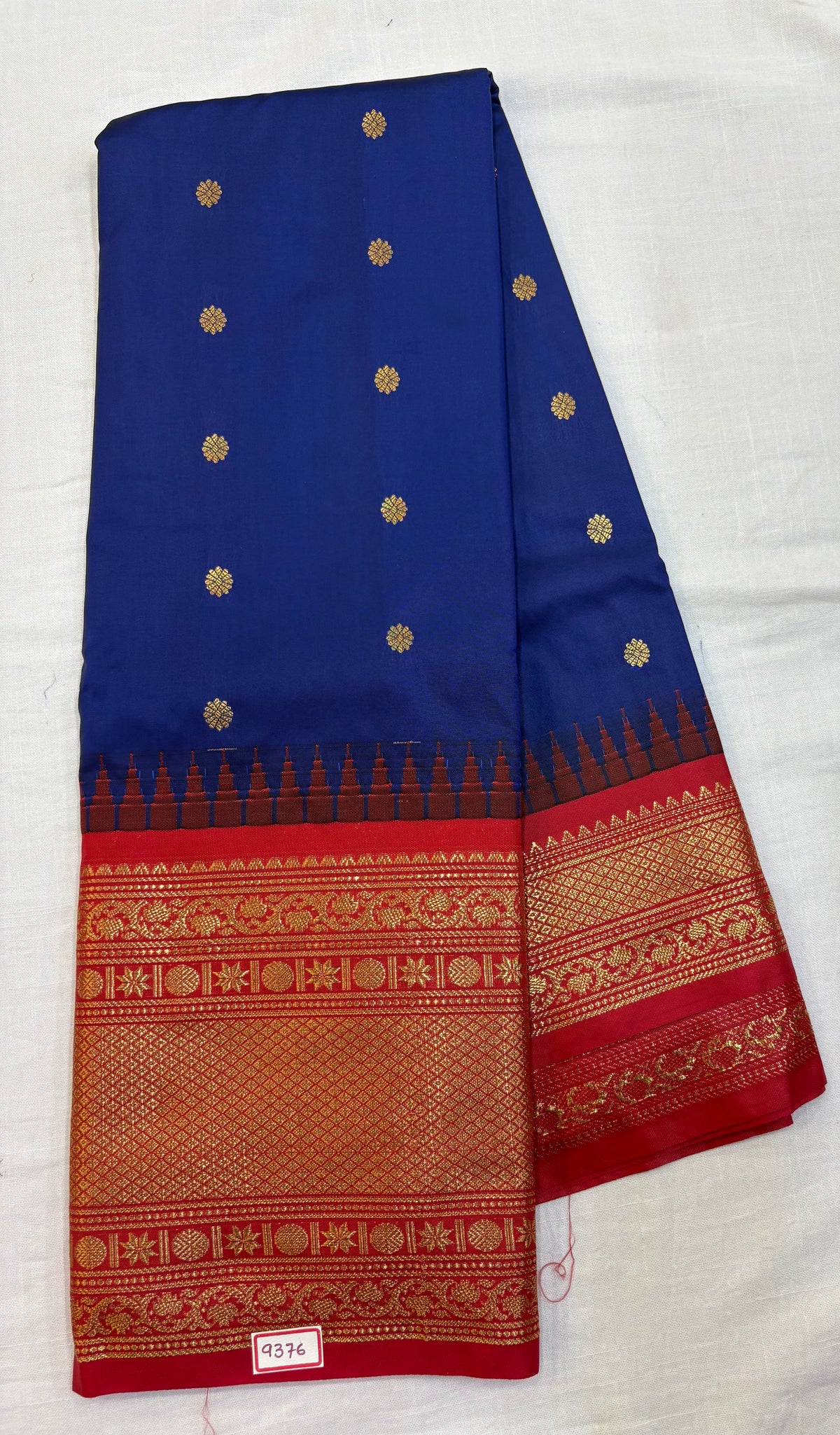Semi Gadwal Silk Big Border Saree
