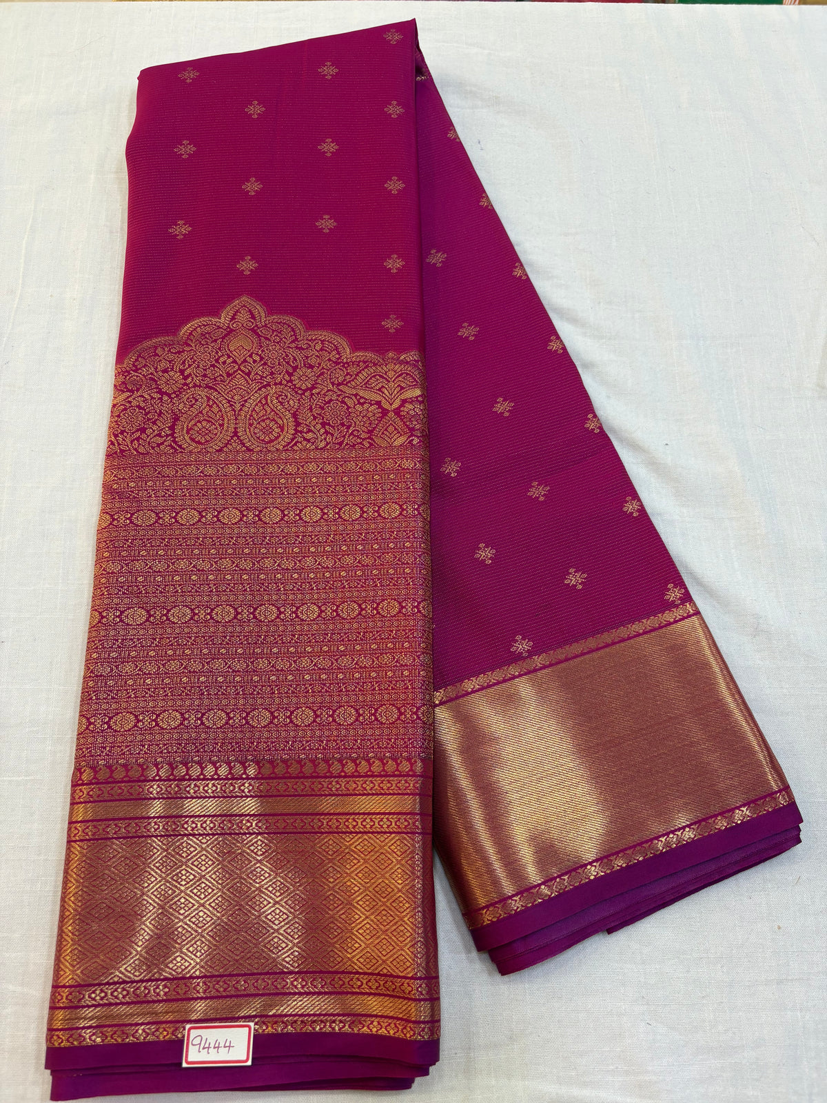 Skirt Border Semi Kanchi Pattu Saree