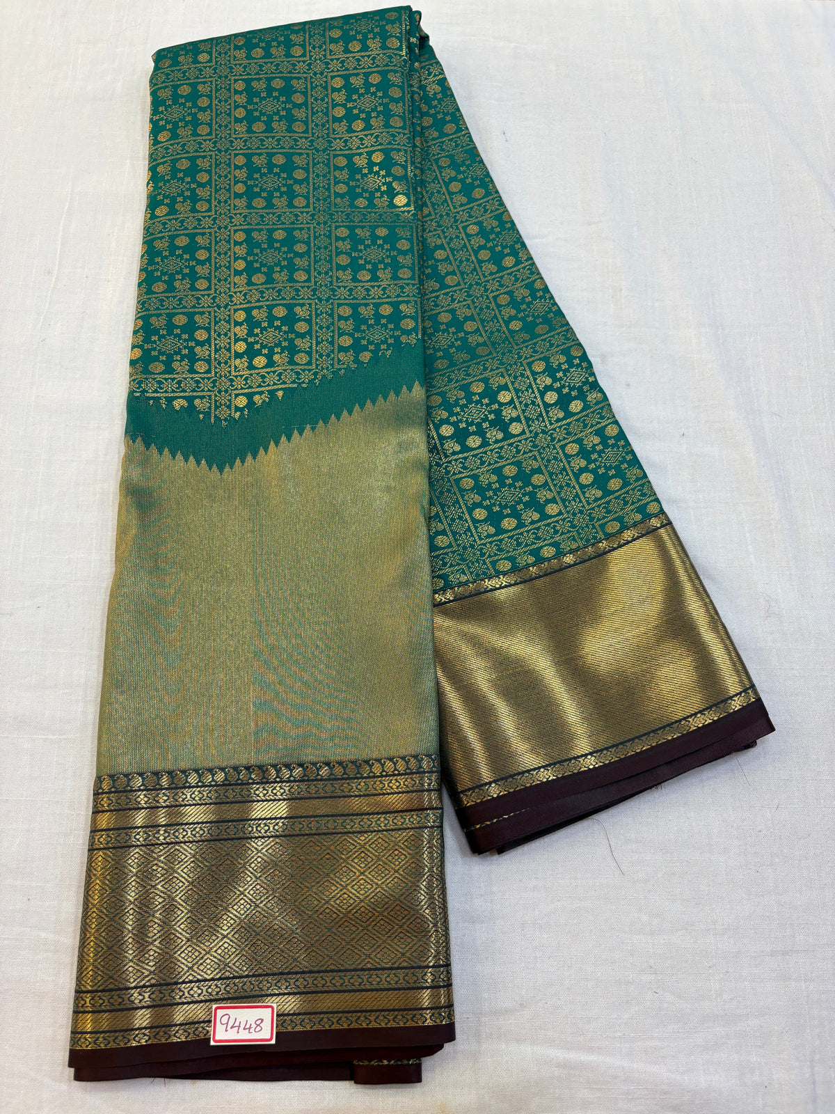 Skirt Border Semi Kanchi Pattu Saree