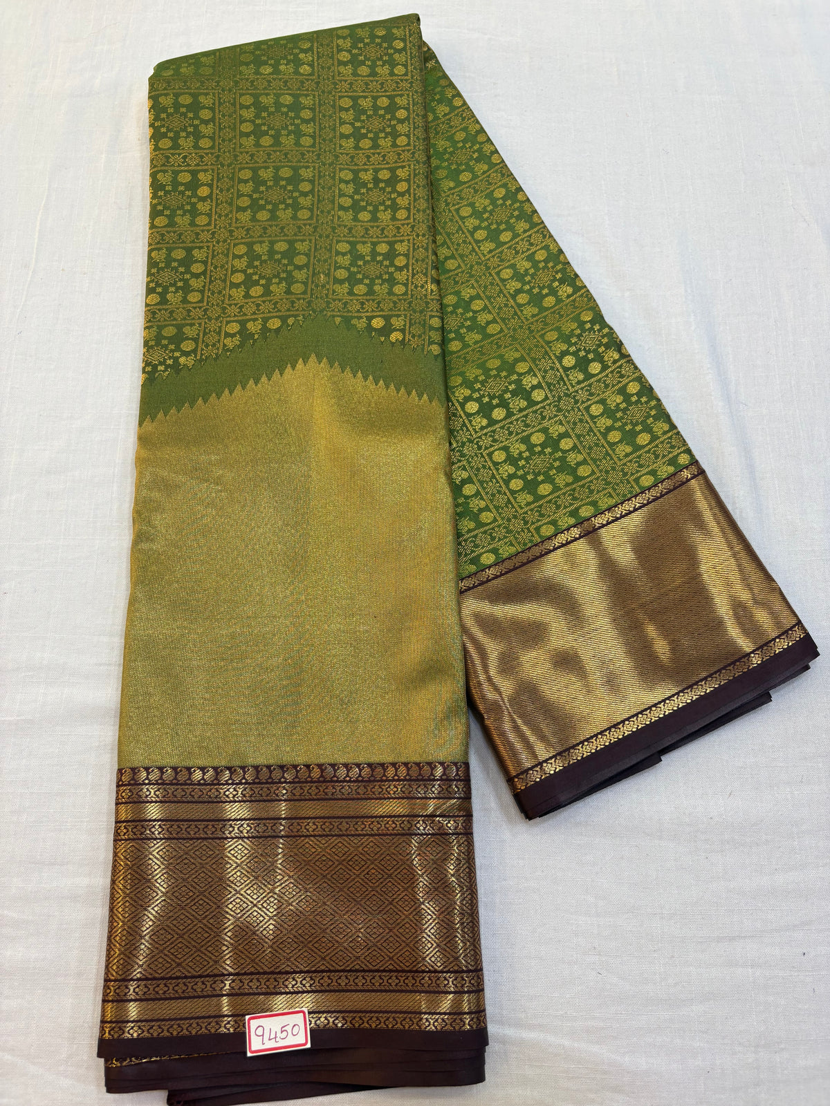 Skirt Border Semi Kanchi Pattu Saree