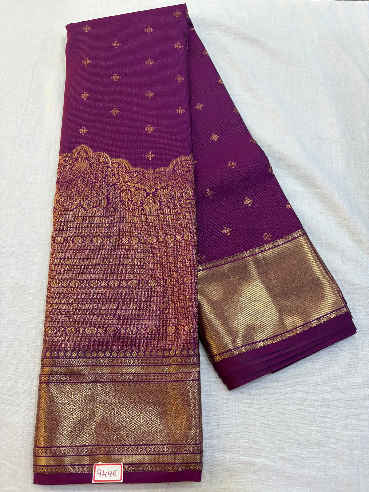 Skirt Border Semi Kanchi Pattu Saree