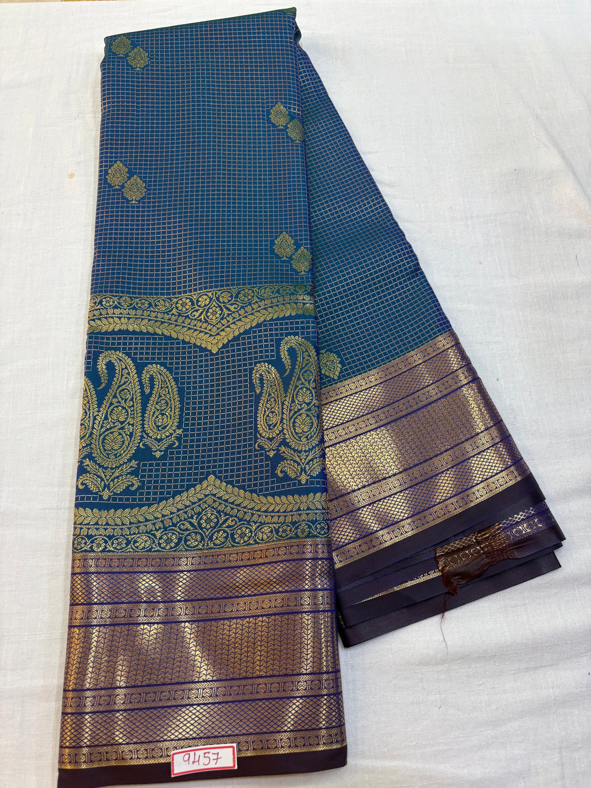 Skirt Border Semi Kanchi Pattu Saree