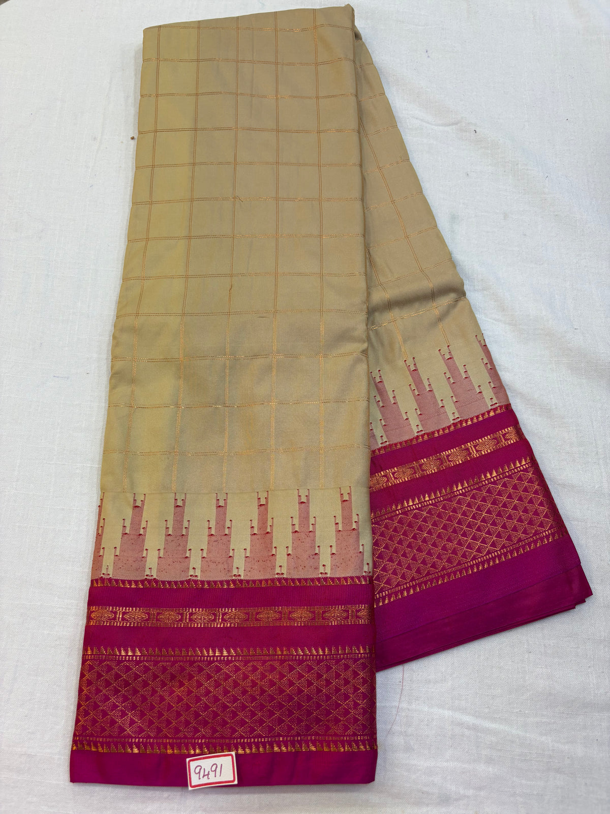 Semi Narayanpet Silk Saree