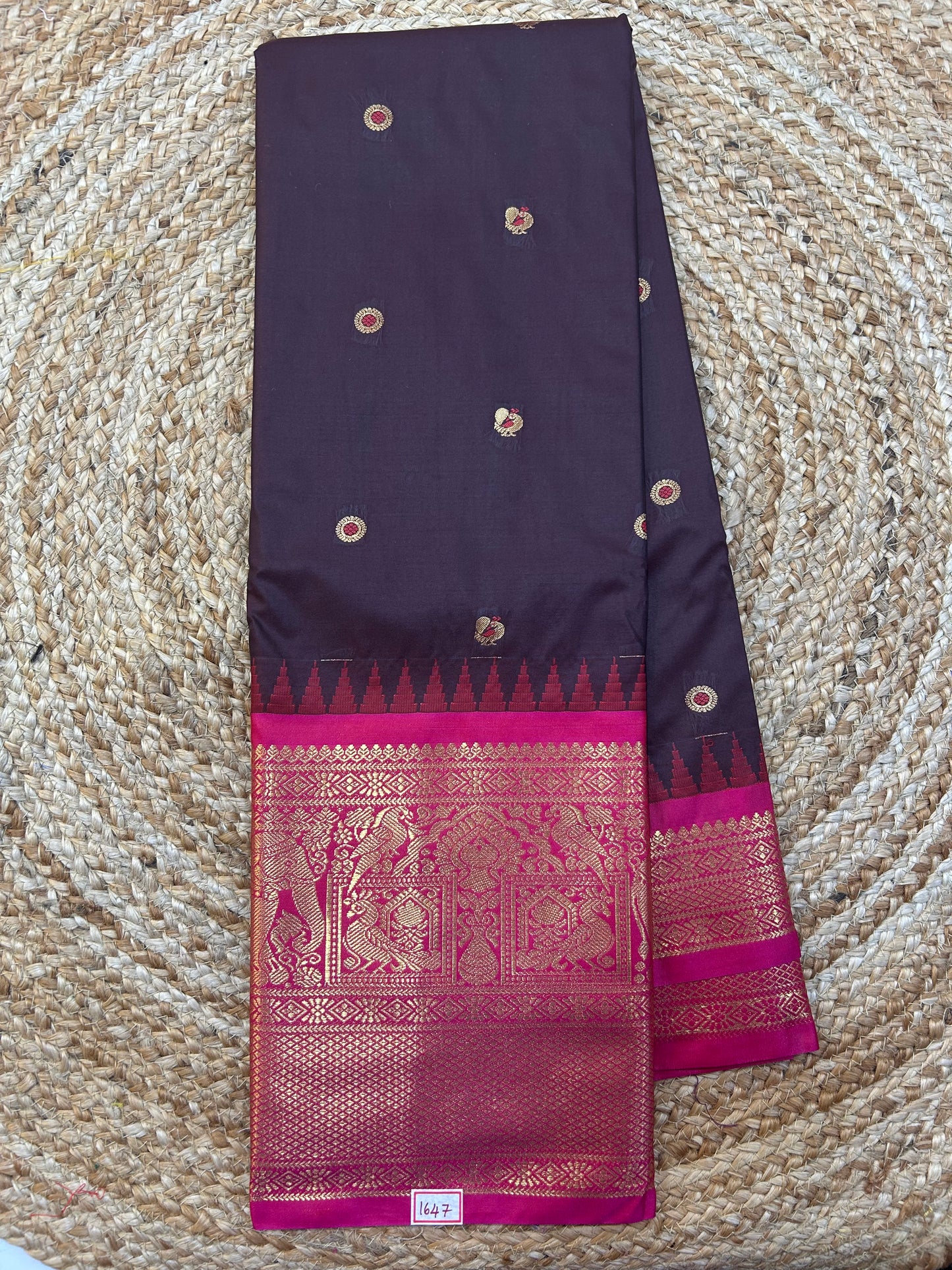 Semi Gadwal Saree