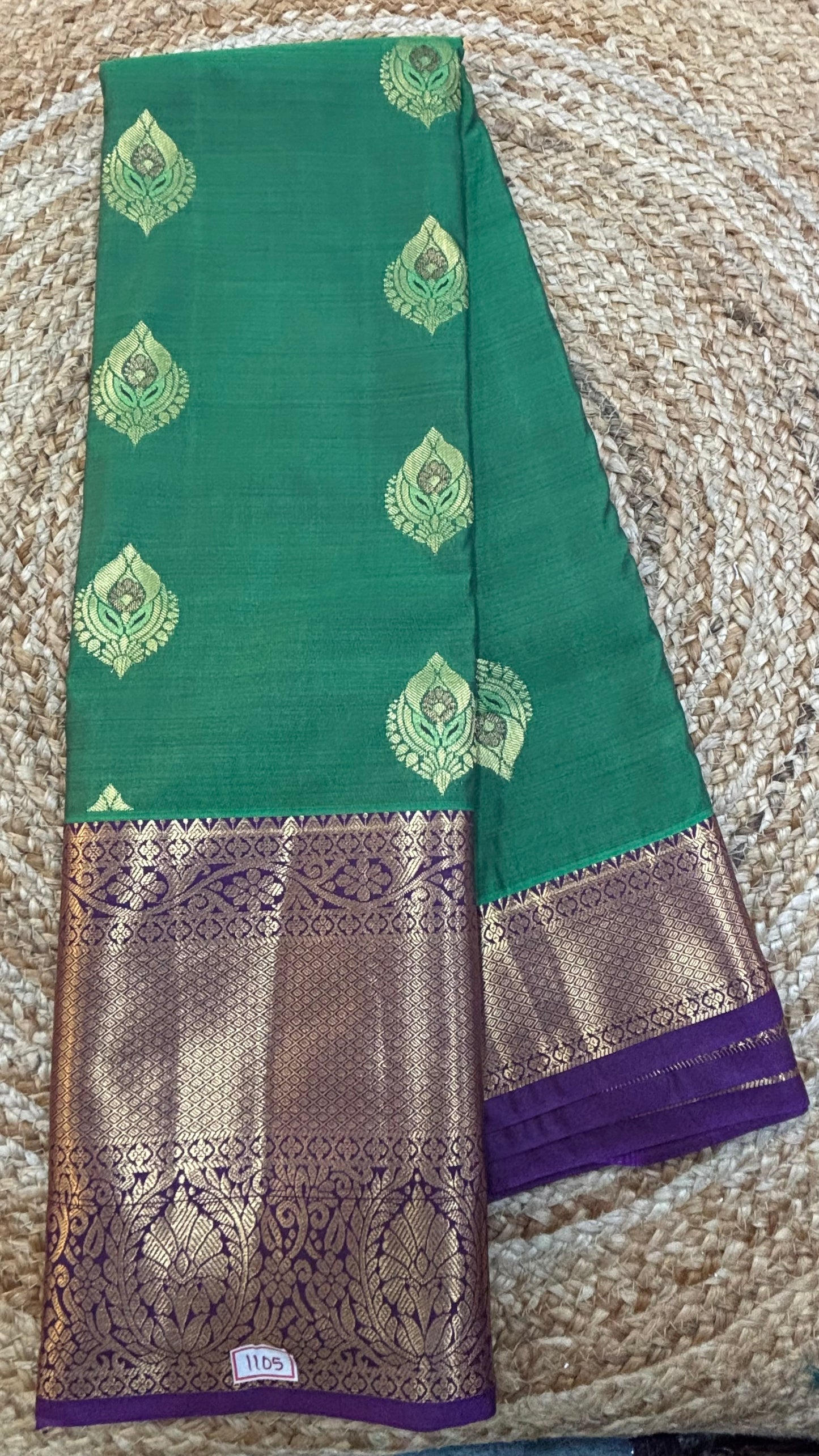 Semi Kanchi Butta Sarees