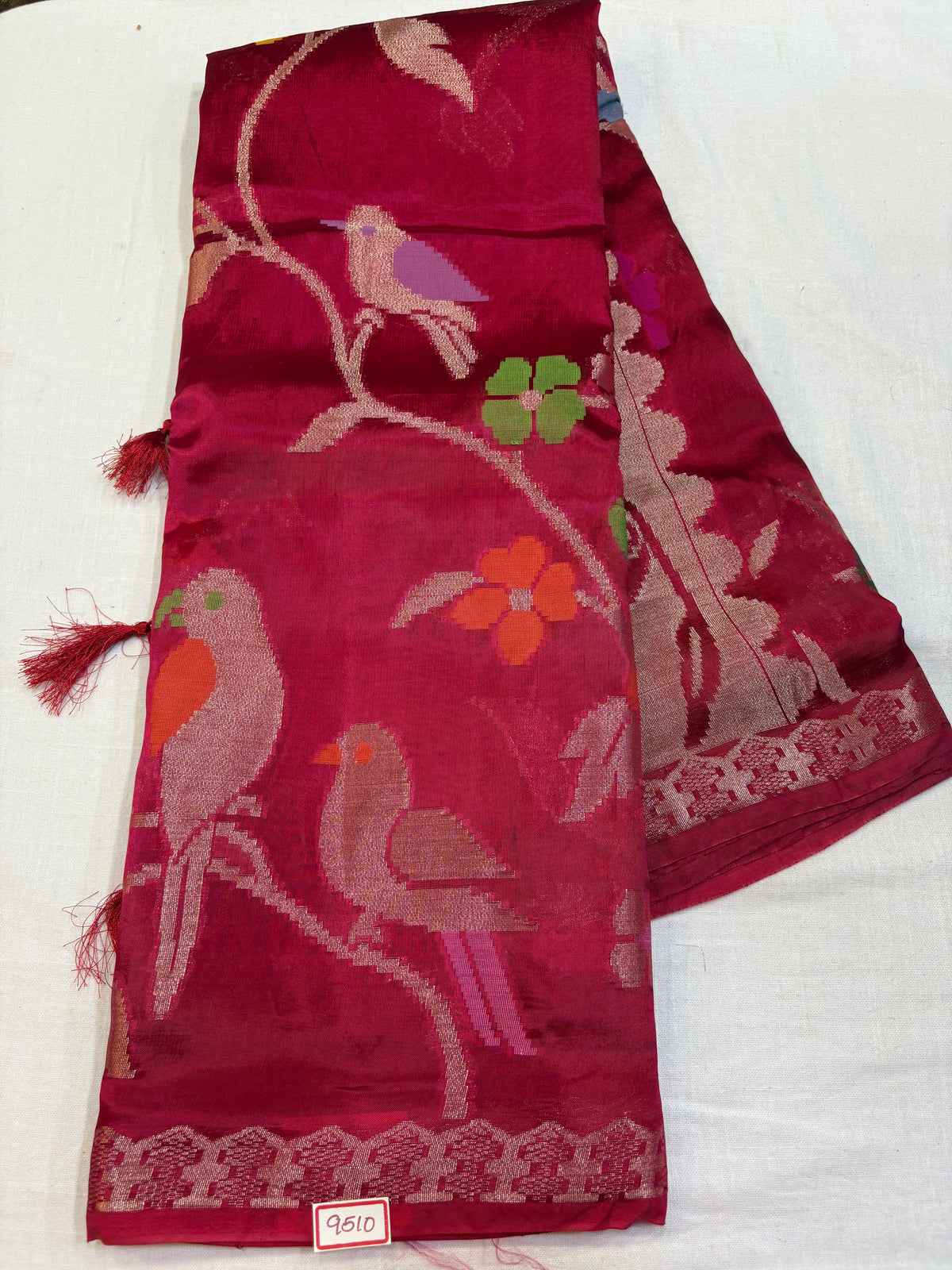 Paper Silk Jamdani sarees