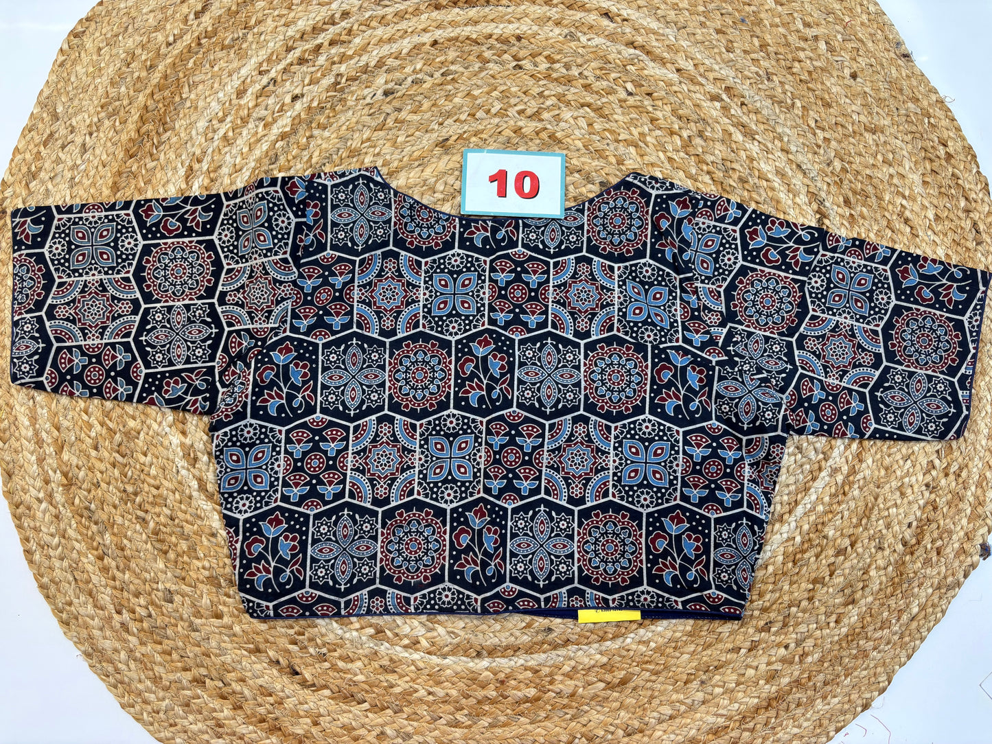 High Neck ReadyMade Blouse