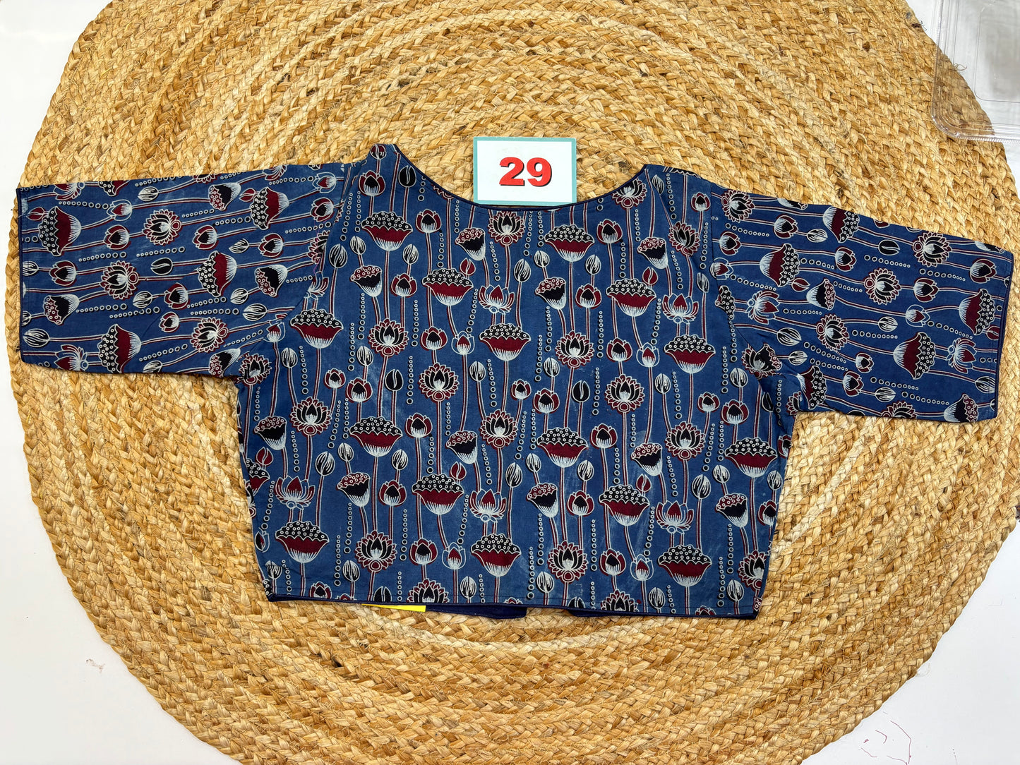 High Neck ReadyMade Blouse