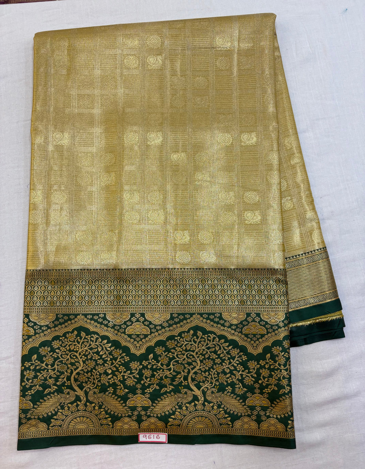 Semi Kanchi Meenakari Pattu Saree