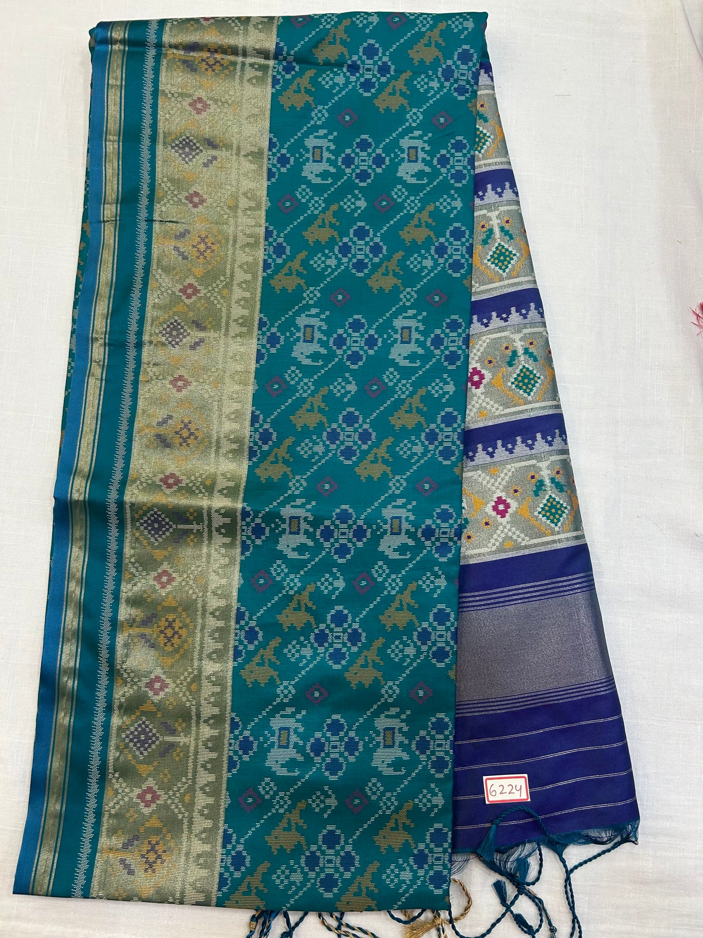 Tussar Patola Saree