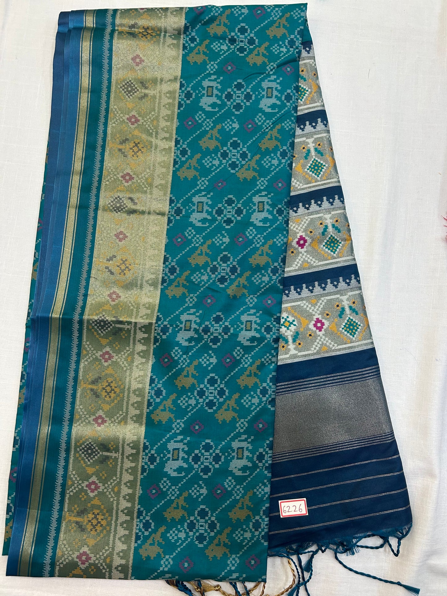 Tussar Patola Saree