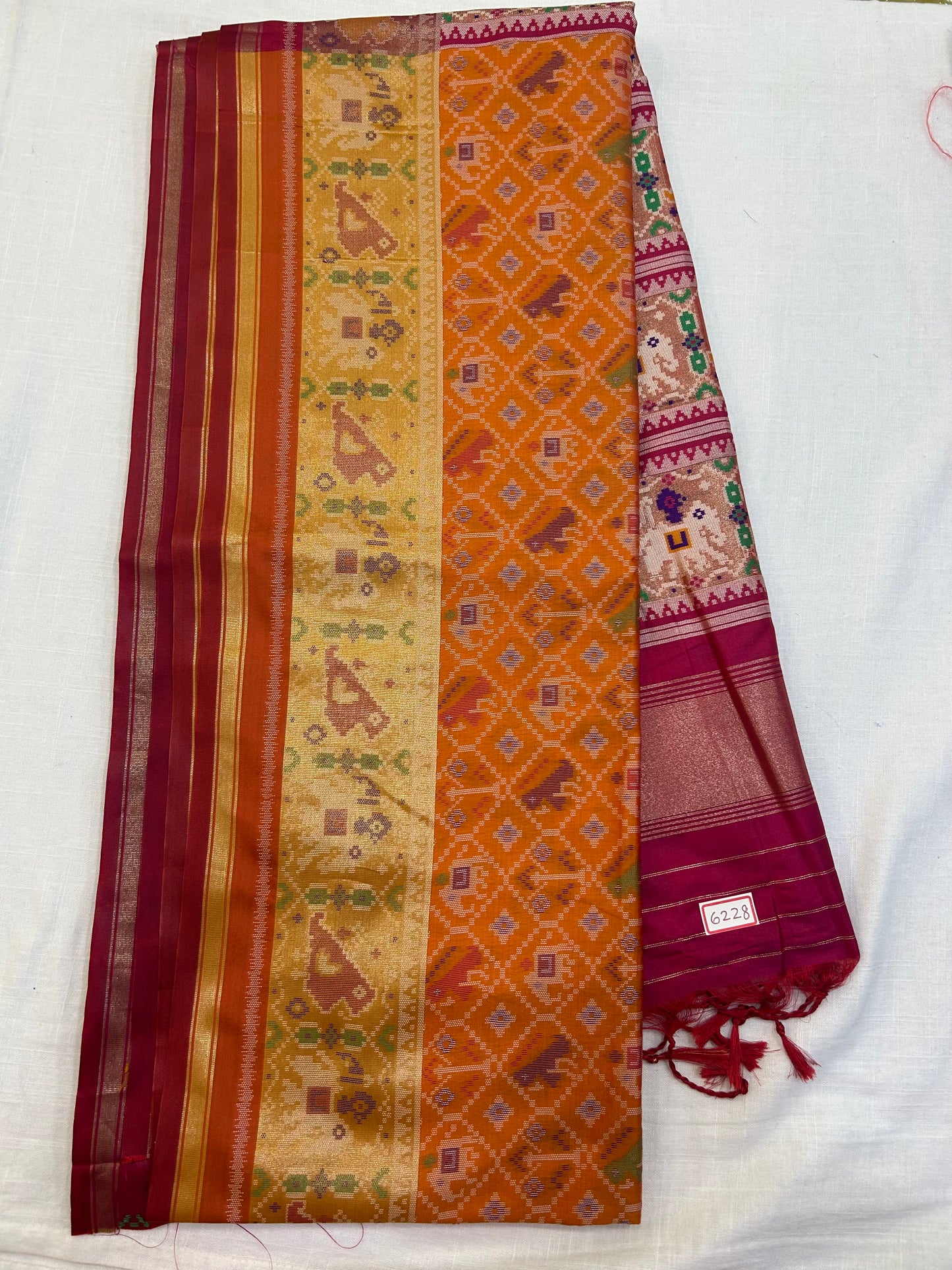 Tussar Patola Saree