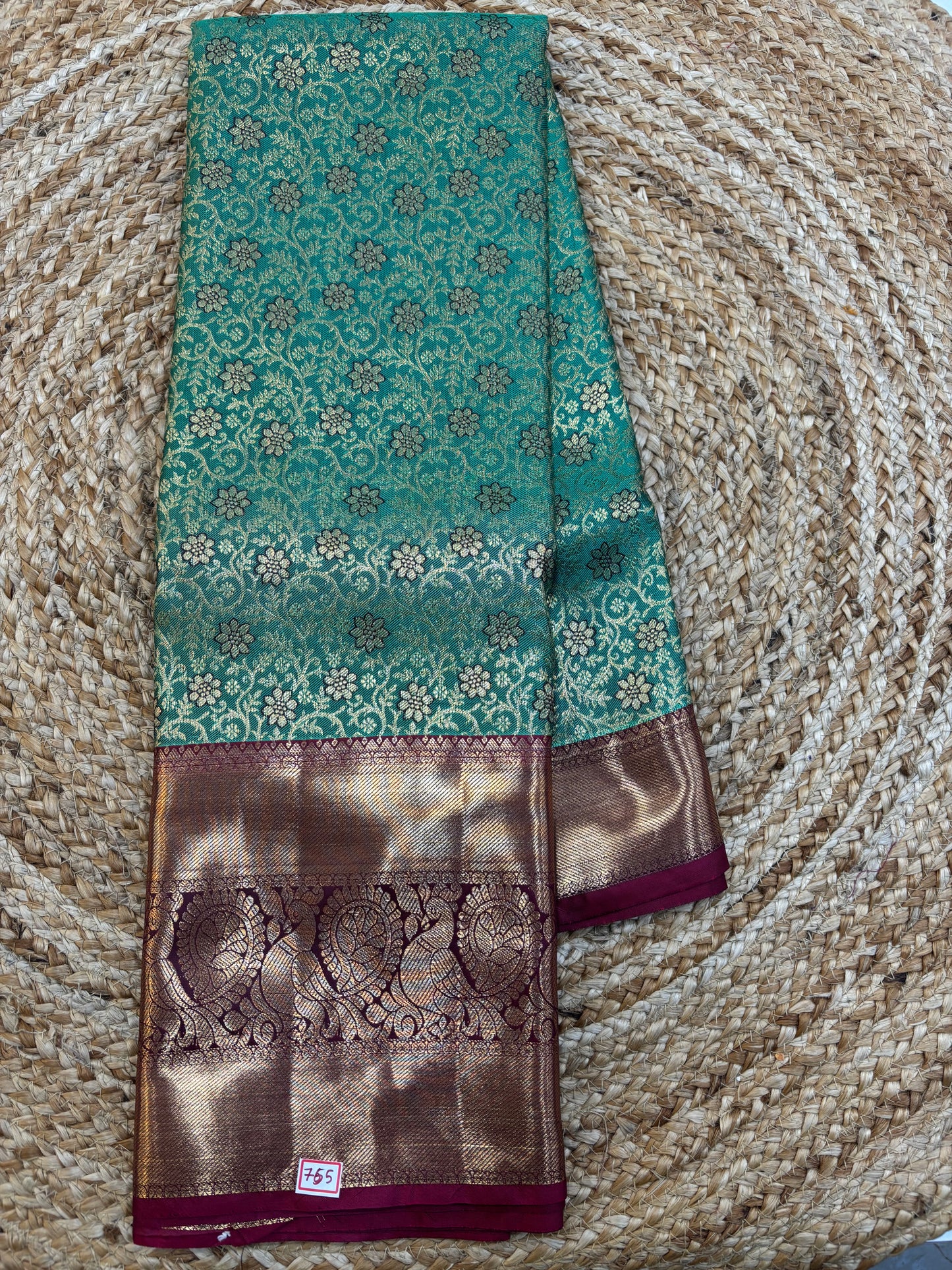 Semi Kanchi Pattu Saree