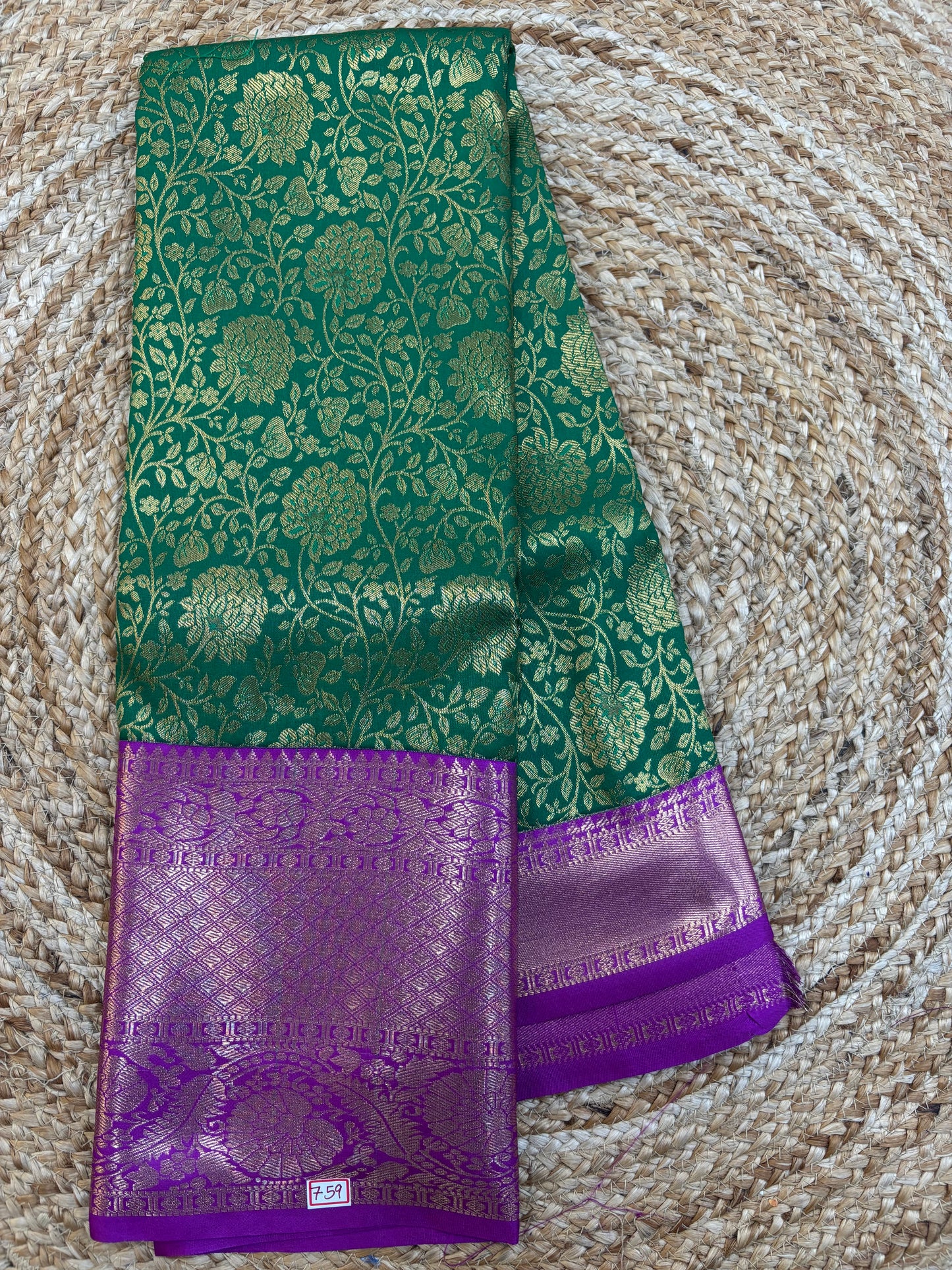 Semi Kanchi Pattu Saree
