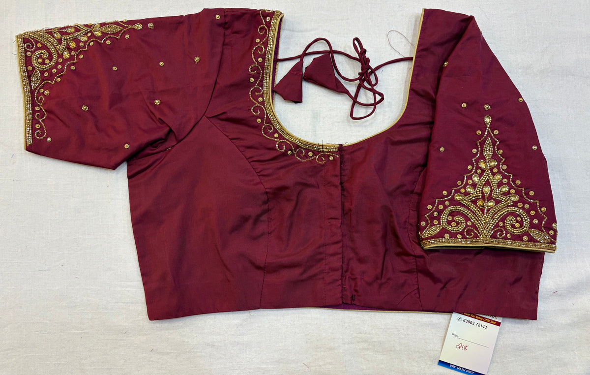 Readymade Maggam work Blouse
