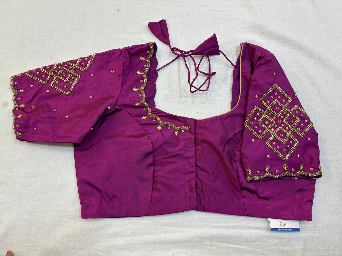 Readymade Maggam work Blouse