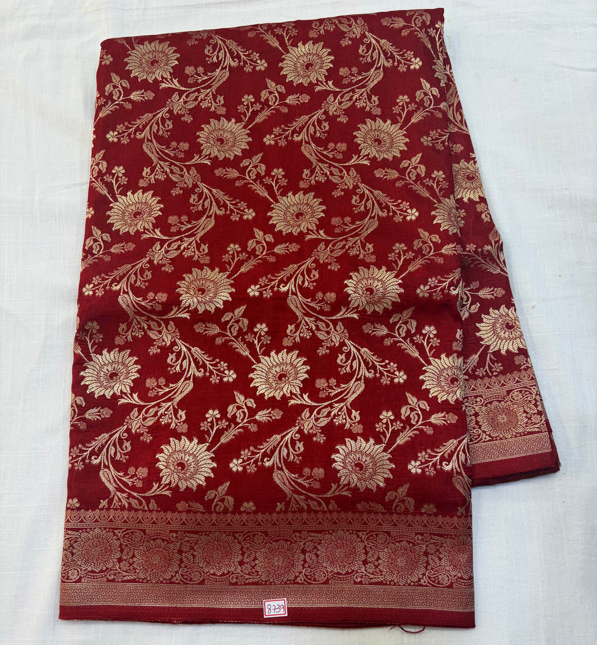 Russian Crepe All over design Saree