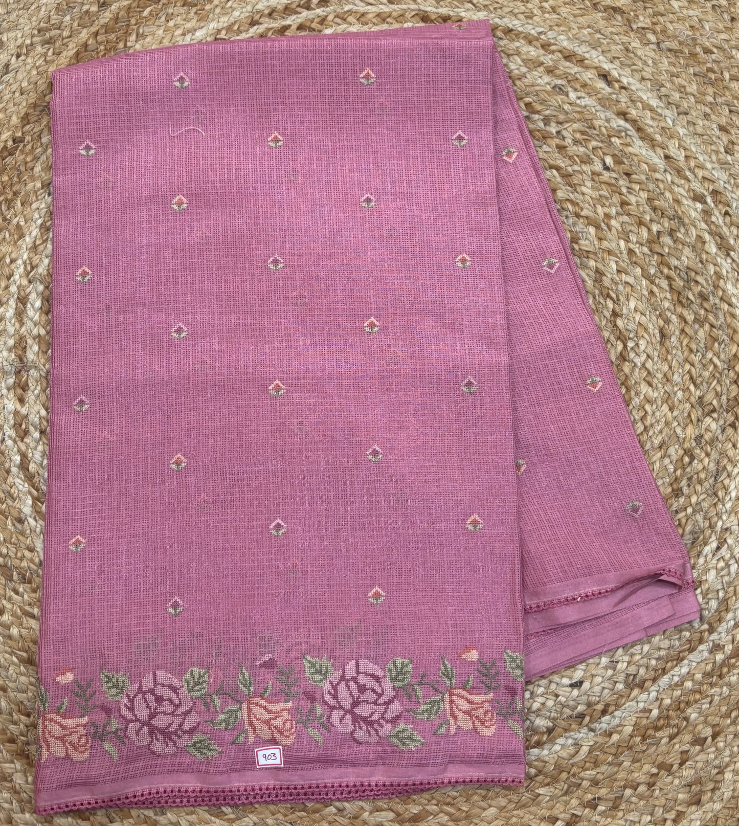 Kota Embroidery Sarees
