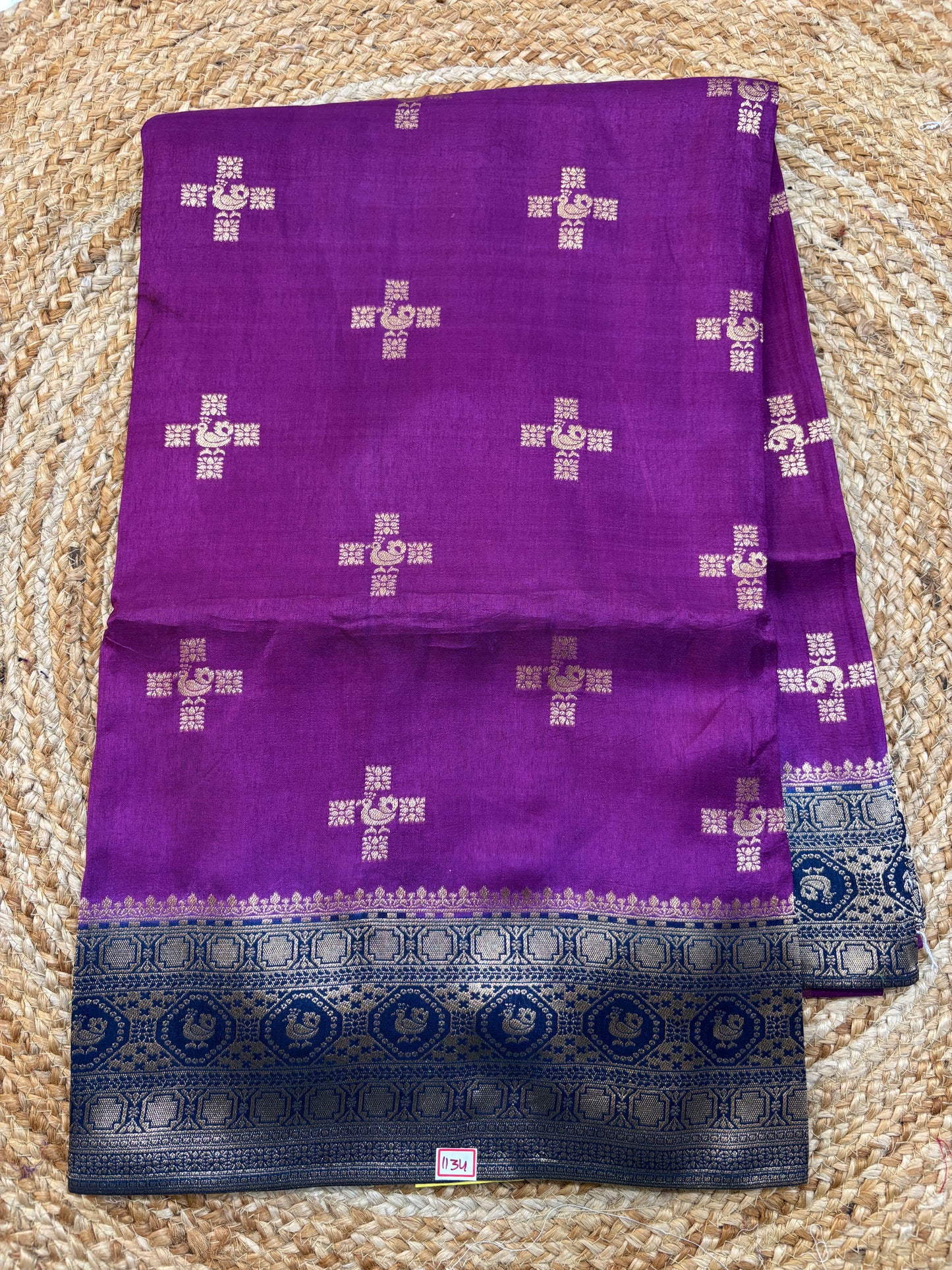 Russian Crepe saree