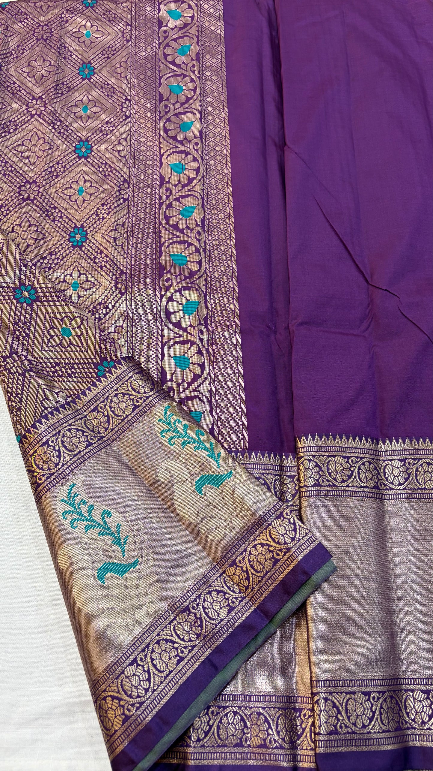 Kashika Pattu - Gadwal Tissue border
