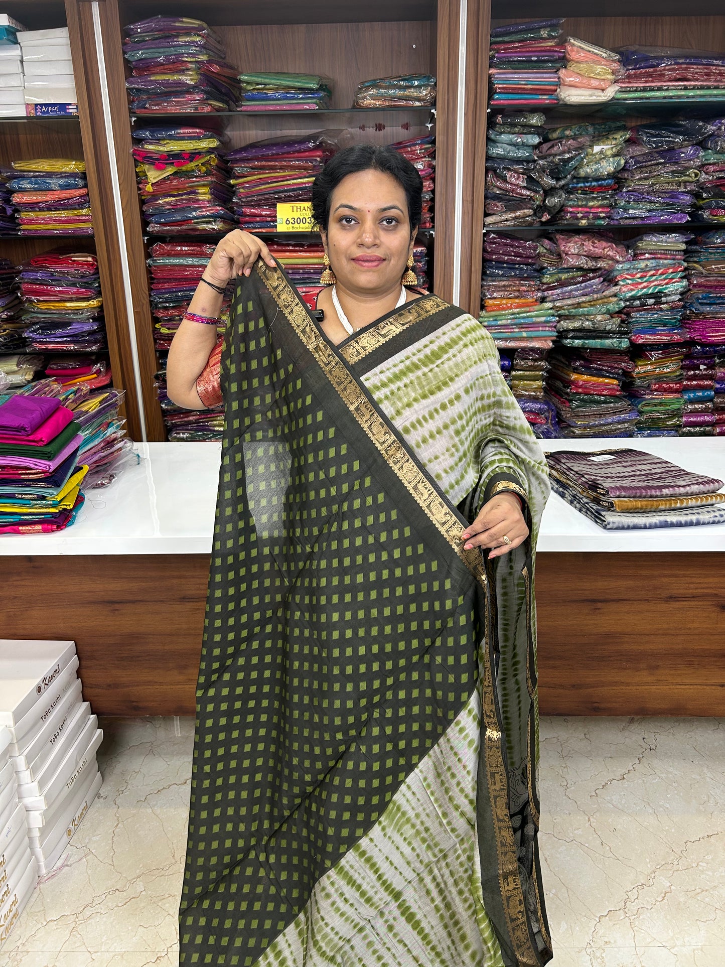 Maheshwari Silk Saree