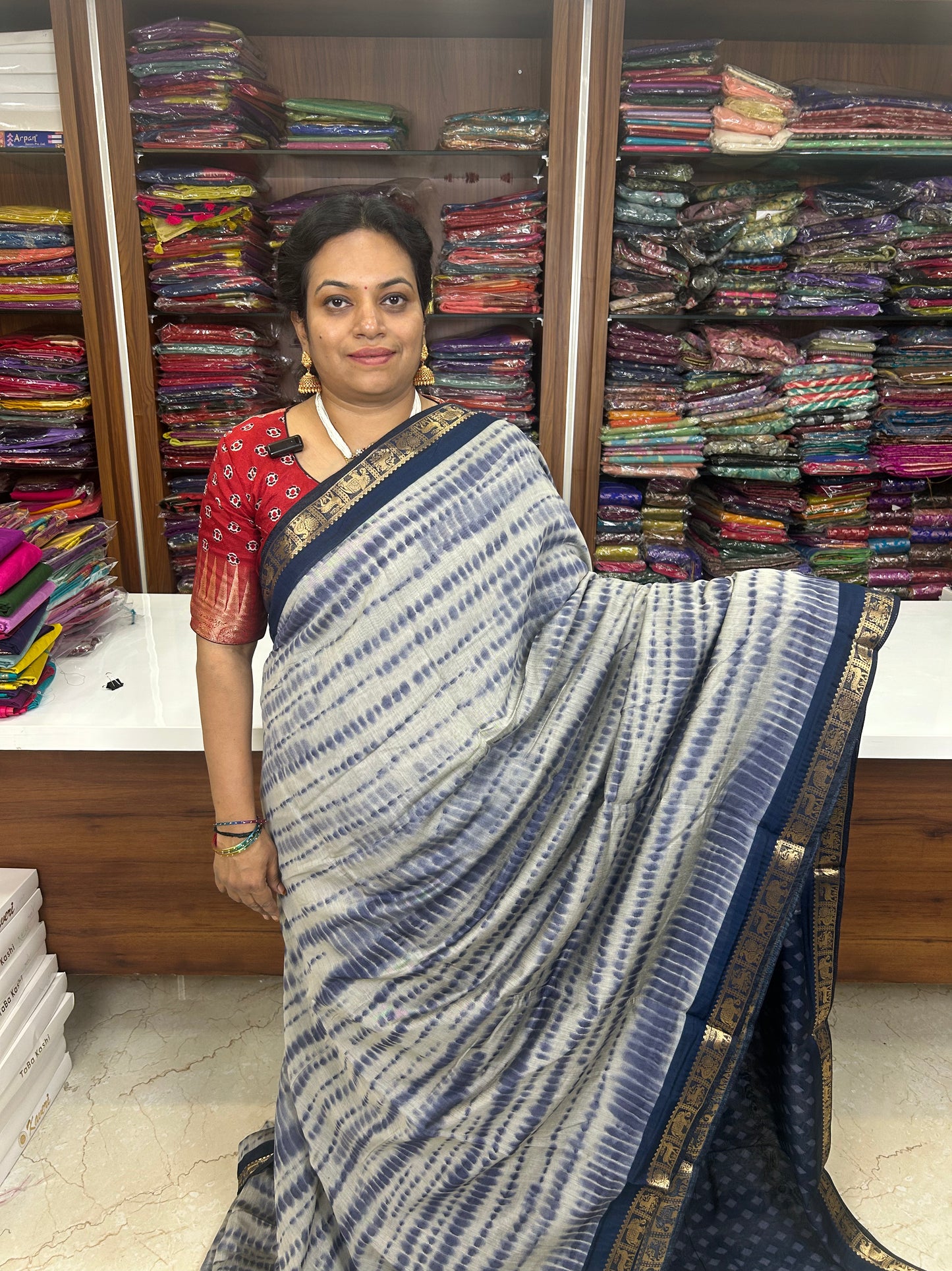 Maheshwari Silk Saree
