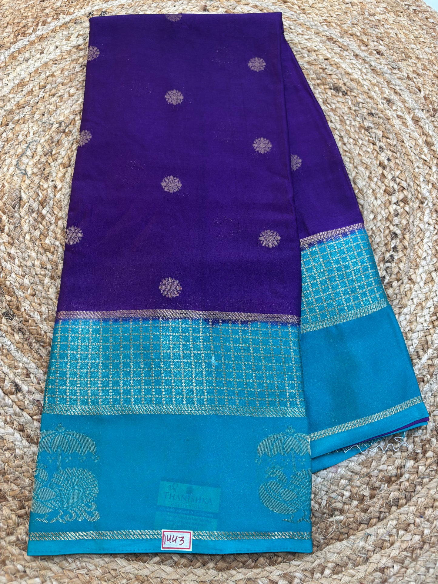 Mysore Crepe Big Borders